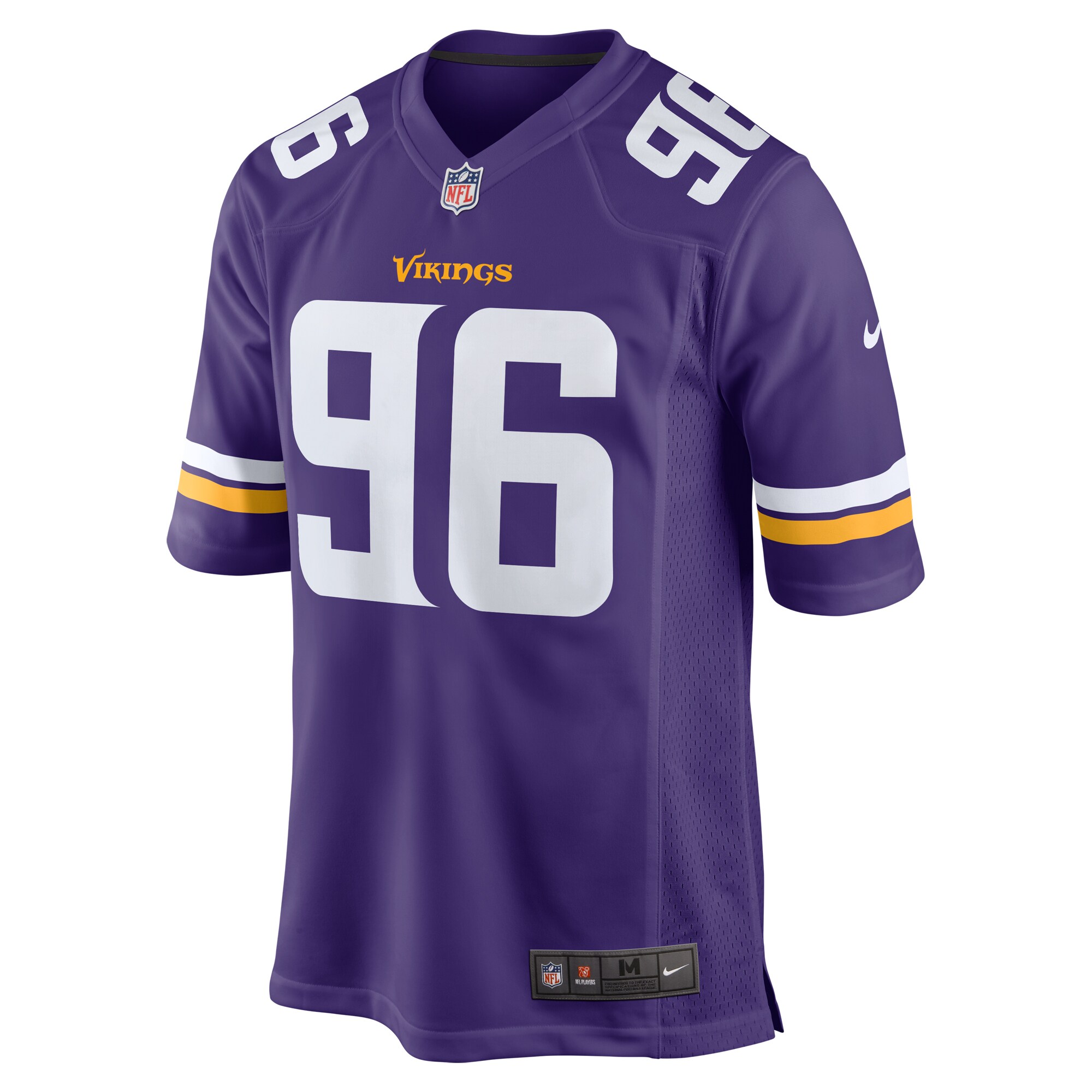 Men's Minnesota Vikings Michael Dogbe Purple Team Game Jersey JS9261 nicesnker - Image 2