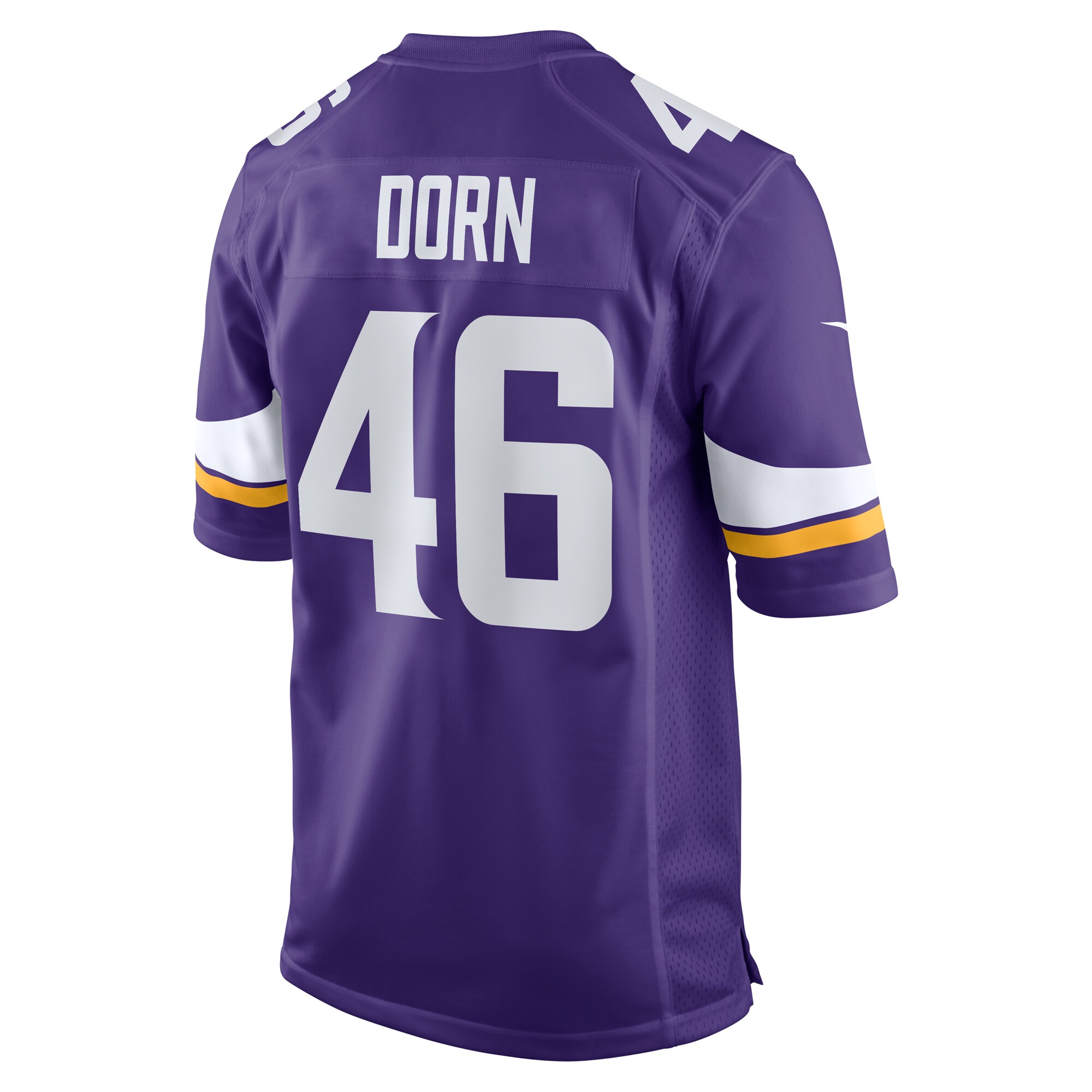 Men's Minnesota Vikings Myles Dorn Purple Game Jersey JS4554 nicesnker - Image 3