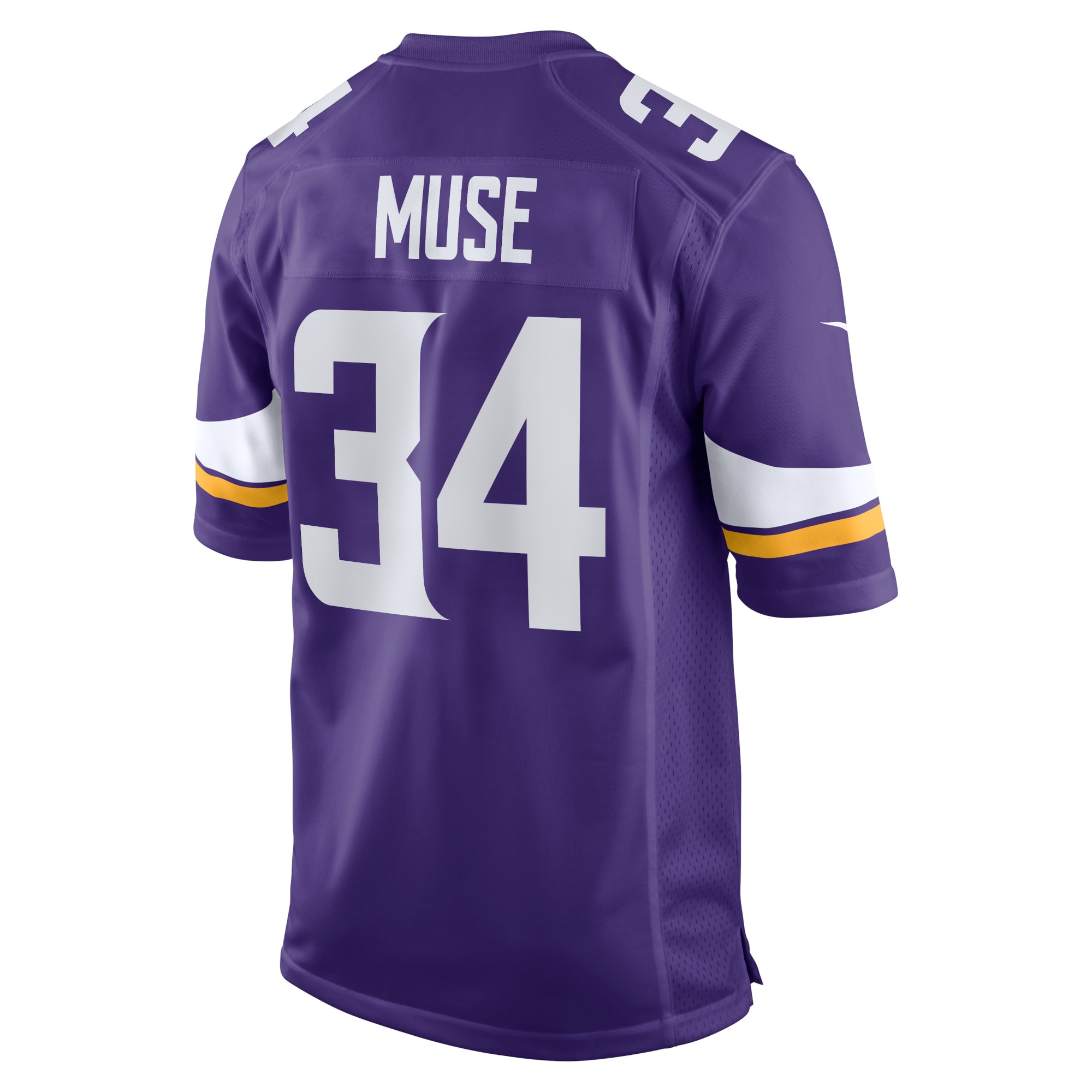 Men's Minnesota Vikings Nick Muse Purple Home Game Player Jersey JS7698 nicesnker - Image 3