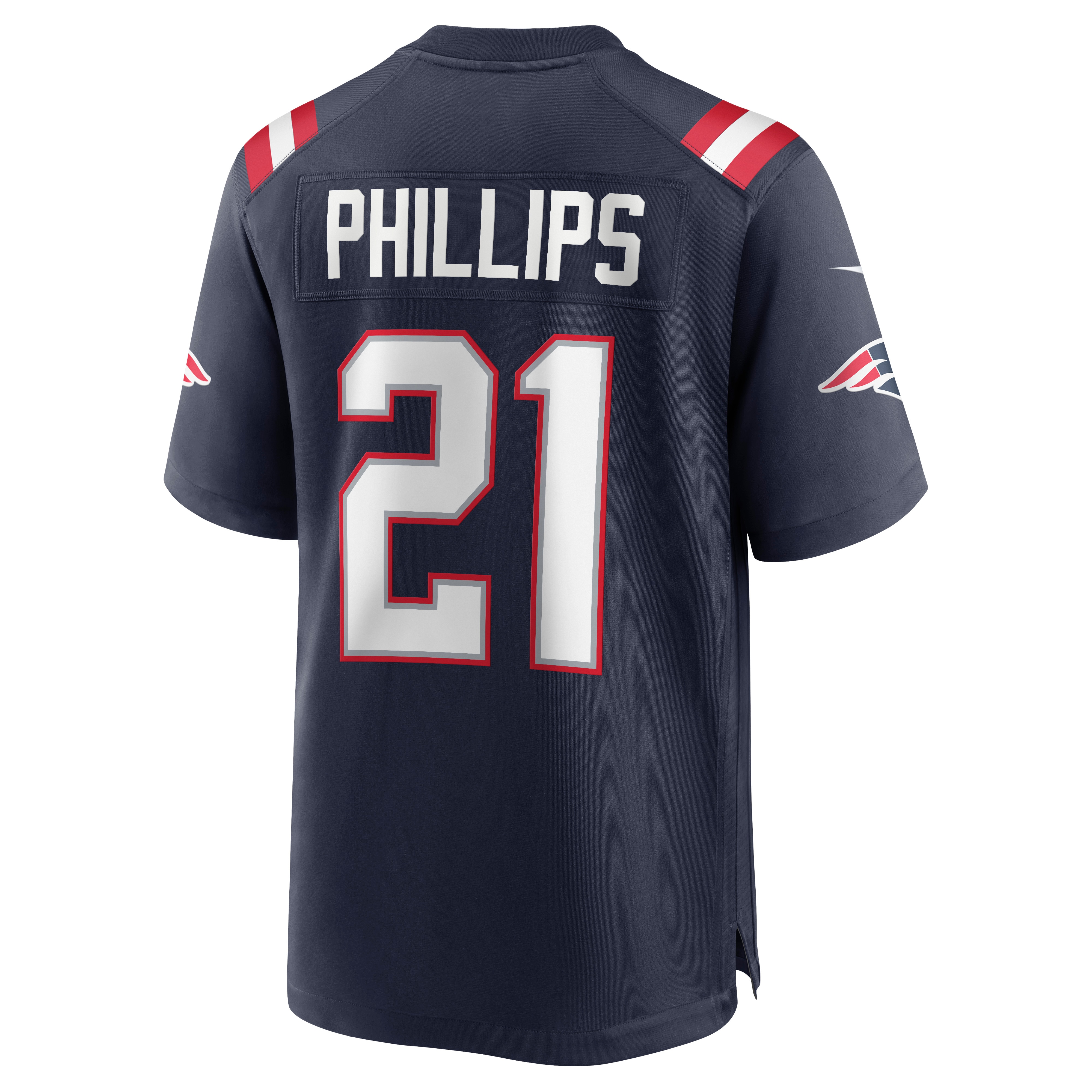 Men's New England Patriots Adrian Phillips Navy Game Jersey JS6431 nicesnker - Image 3