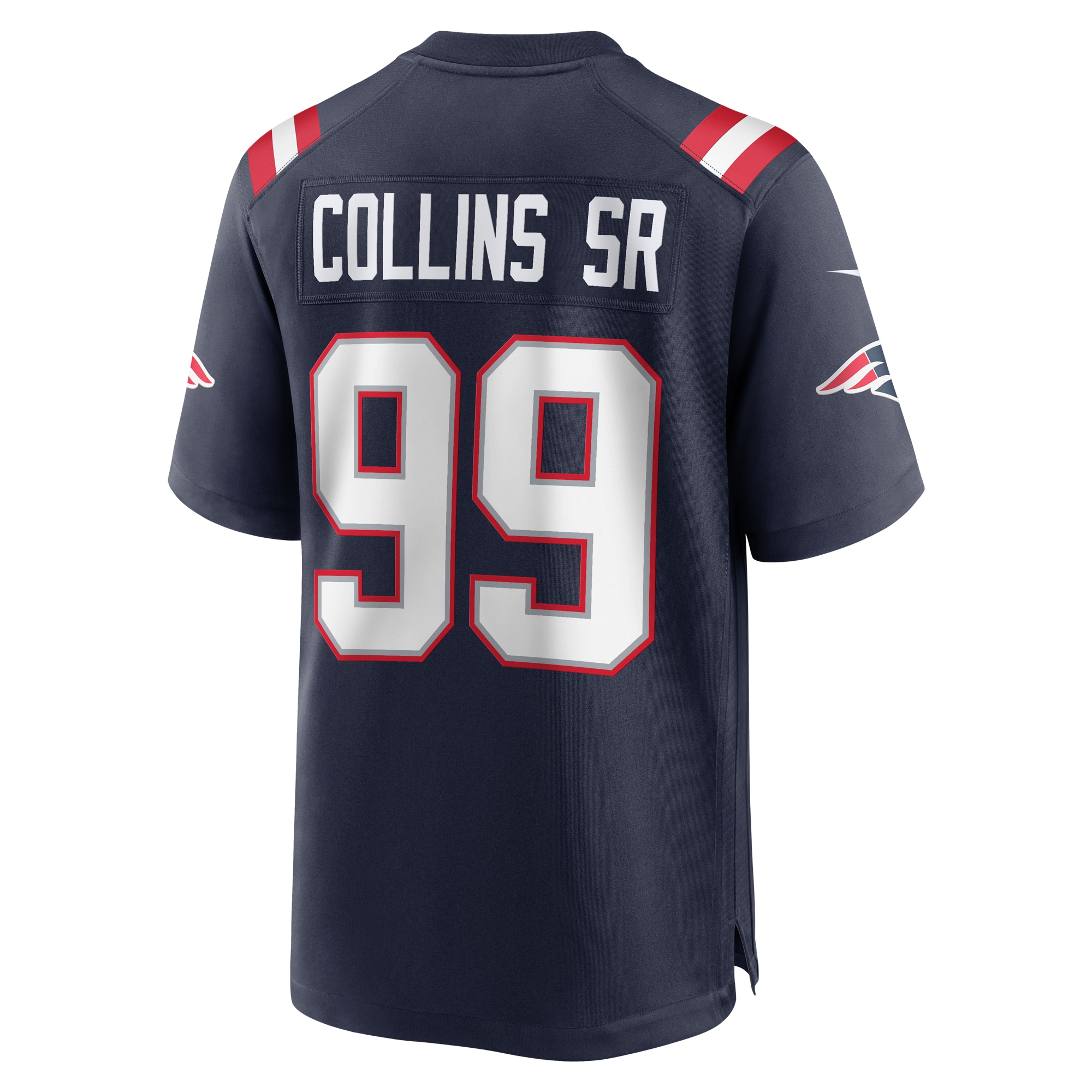 Men's New England Patriots Jamie Collins Sr. Navy Home Game Player Jersey JS3934 nicesnker - Image 3