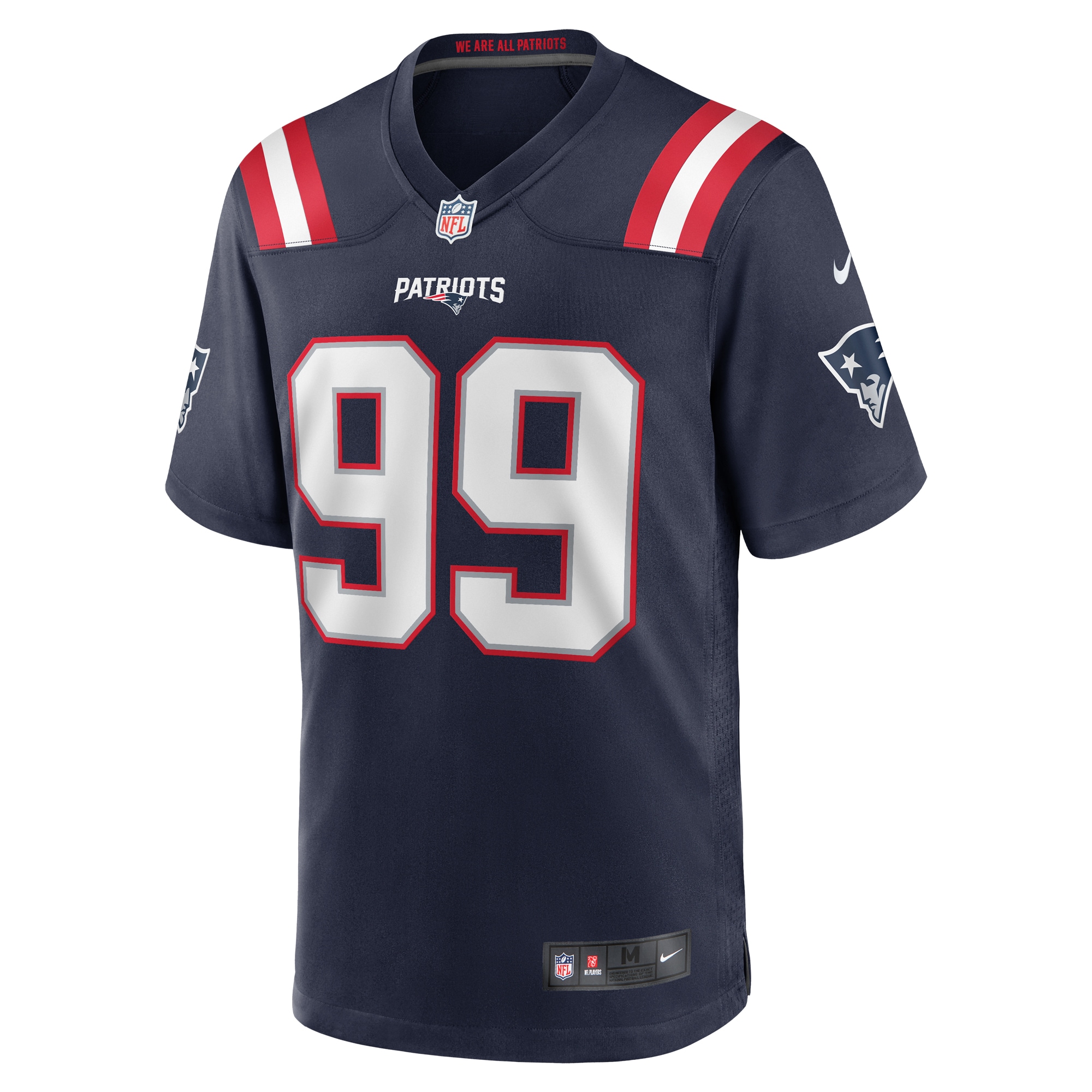 Men's New England Patriots Jamie Collins Sr. Navy Home Game Player Jersey JS3934 nicesnker - Image 2