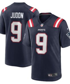 Men's New England Patriots Matthew Judon Navy Game Player Jersey JS5397 nicesnker