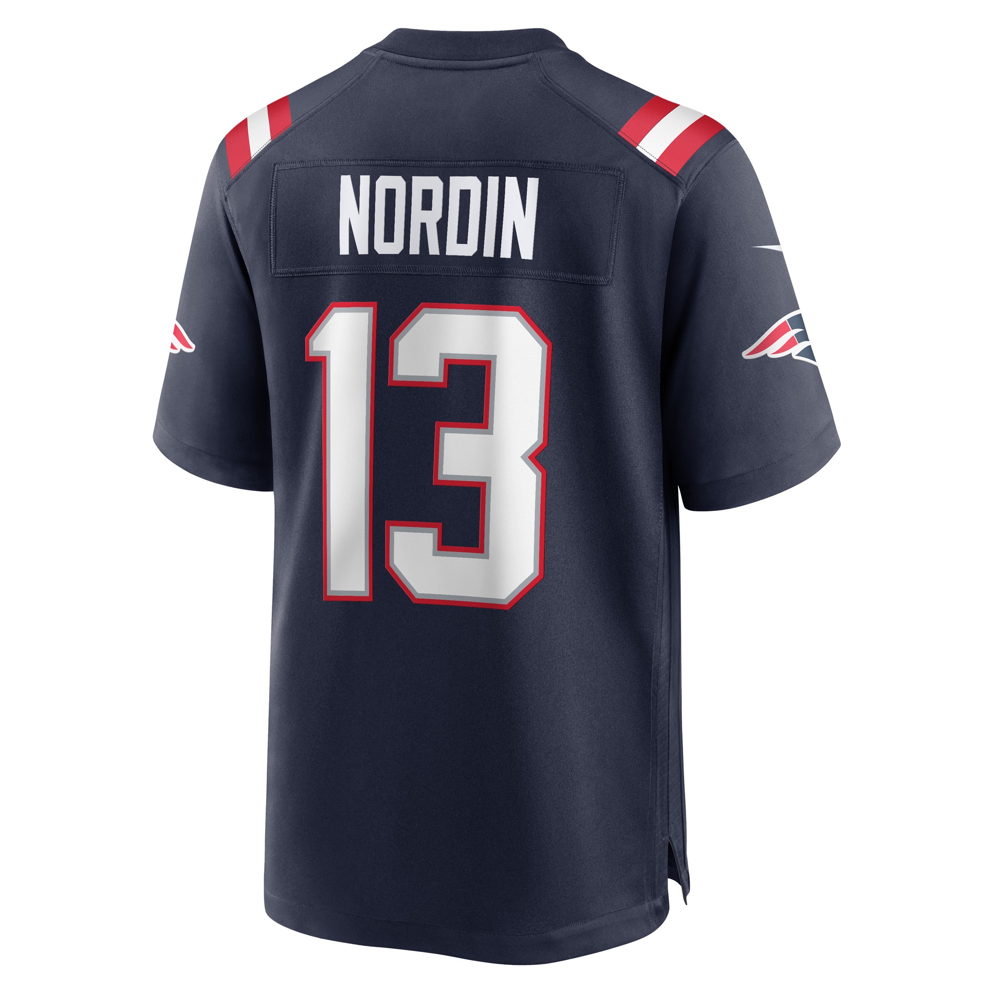 Men's New England Patriots Quinn Nordin Navy Game Player Jersey JS3070 nicesnker - Image 3