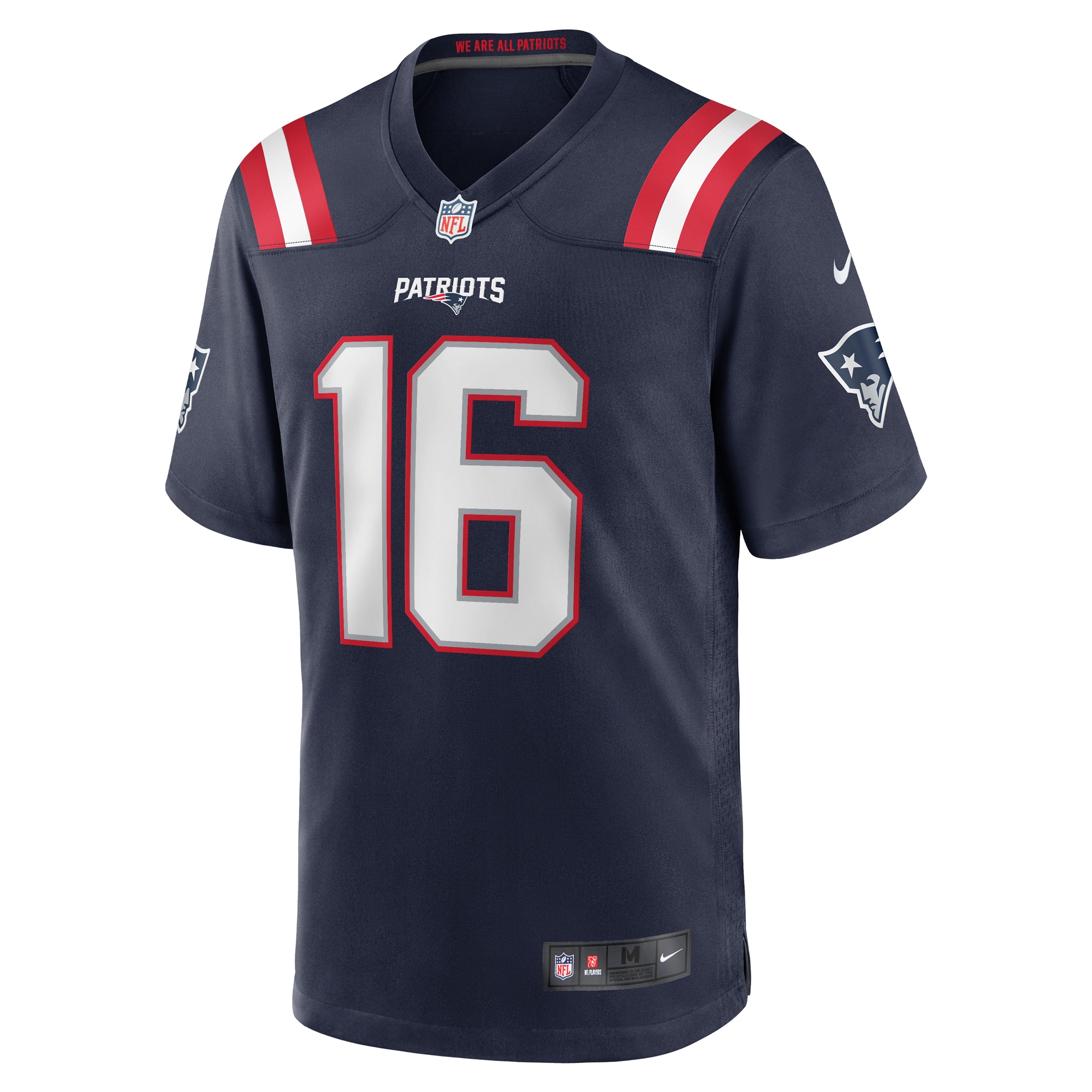 Men's New England Patriots Sione Takitaki Navy Game Jersey JS8115 nicesnker - Image 2