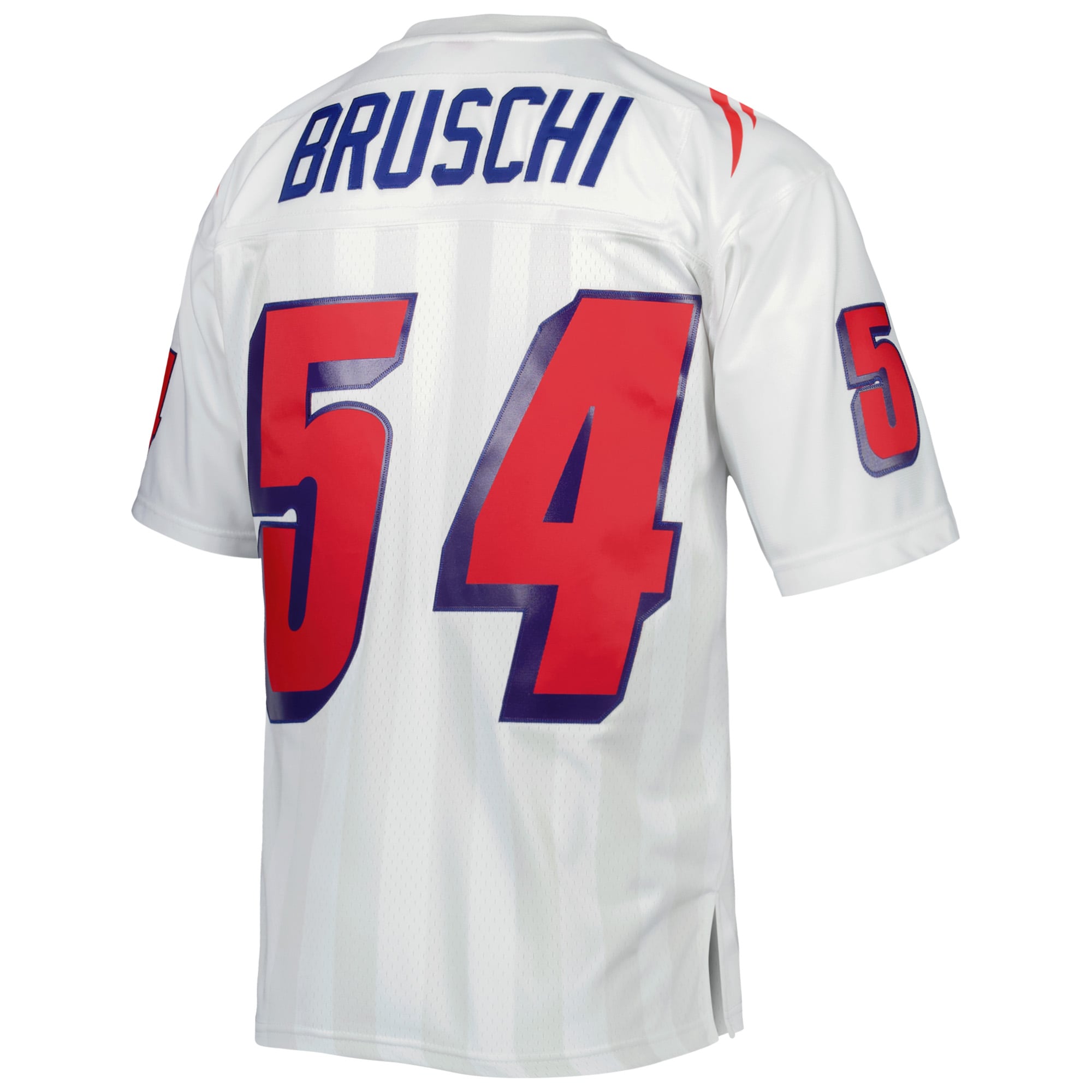 Men's New England Patriots Tedy Bruschi Mitchell & Ness White Legacy Jersey JS5944 nicesnker - Image 3
