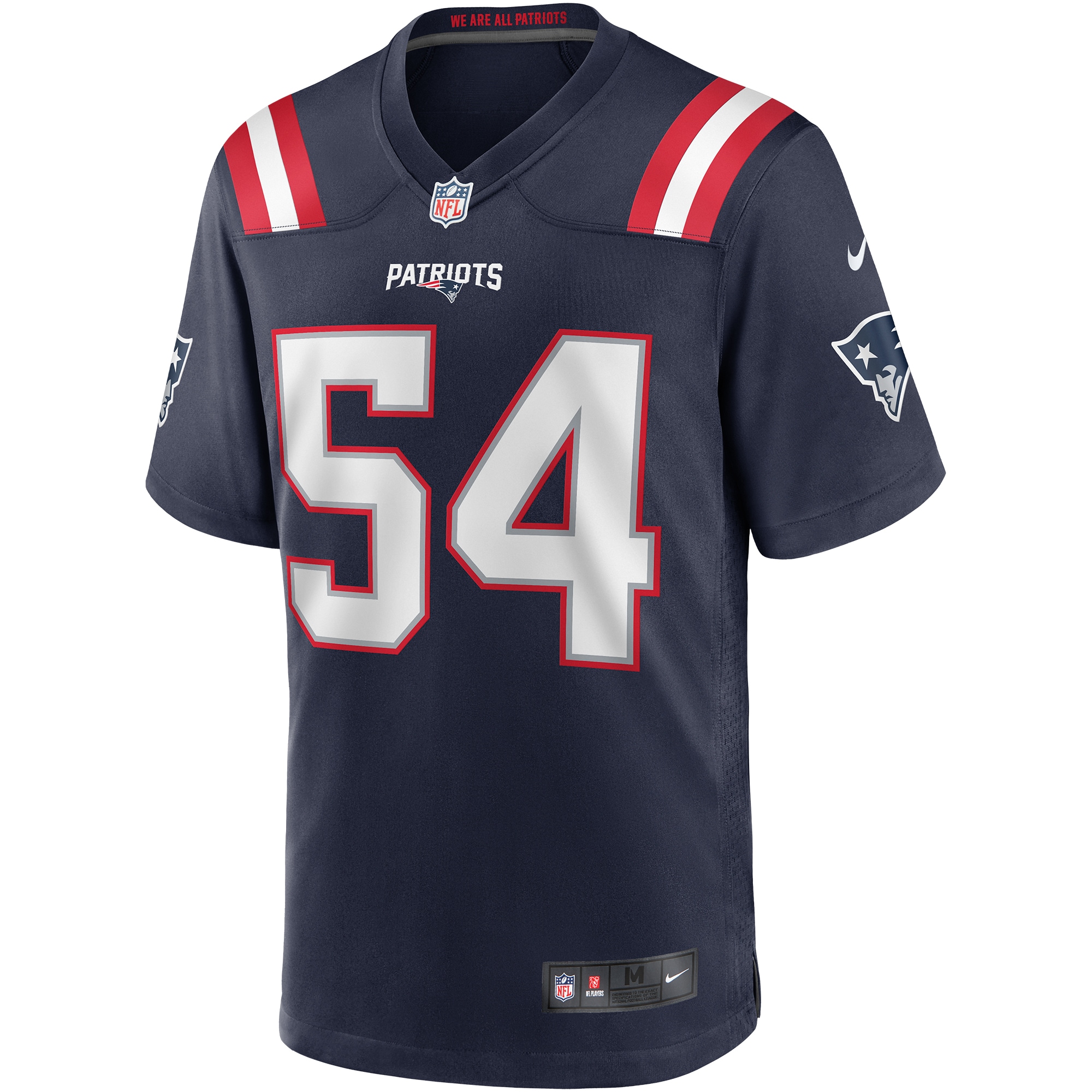 Men's New England Patriots Tedy Bruschi Navy Game Retired Player Jersey JS6391 nicesnker - Image 2