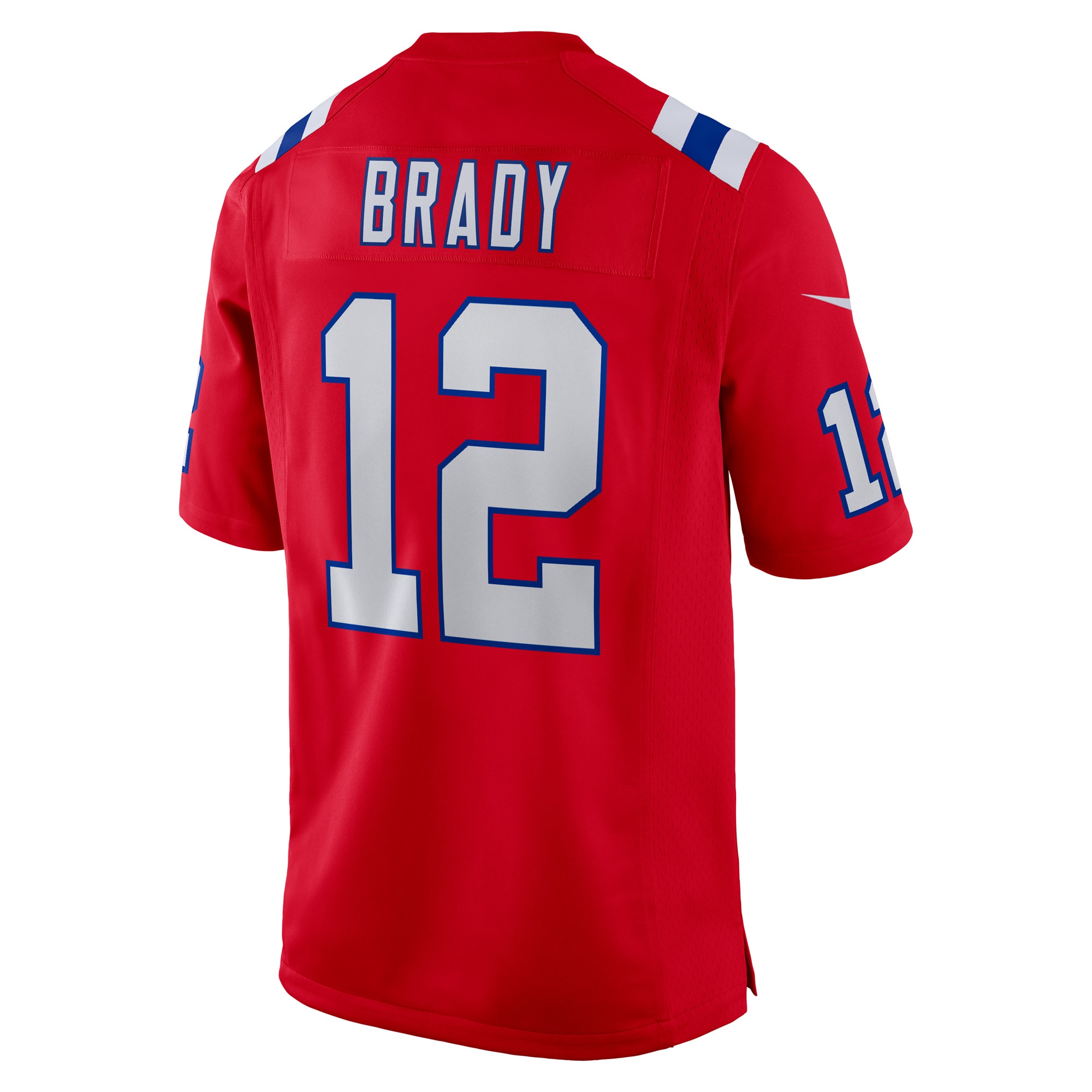 Men's New England Patriots Tom Brady Red Retired Game Jersey JS8000 nicesnker - Image 3