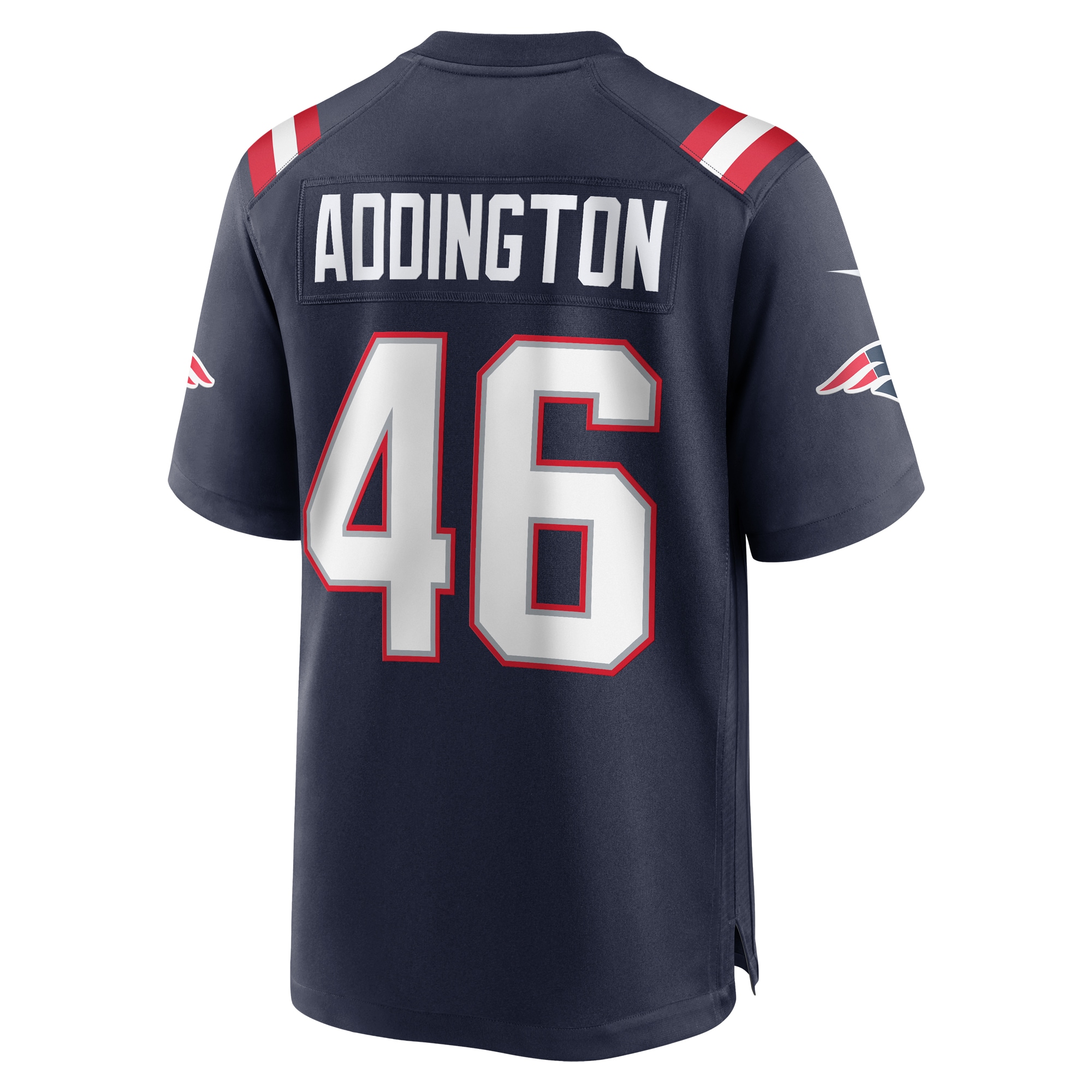 Men's New England Patriots Tucker Addington Navy Home Game Player Jersey JS9525 nicesnker - Image 3