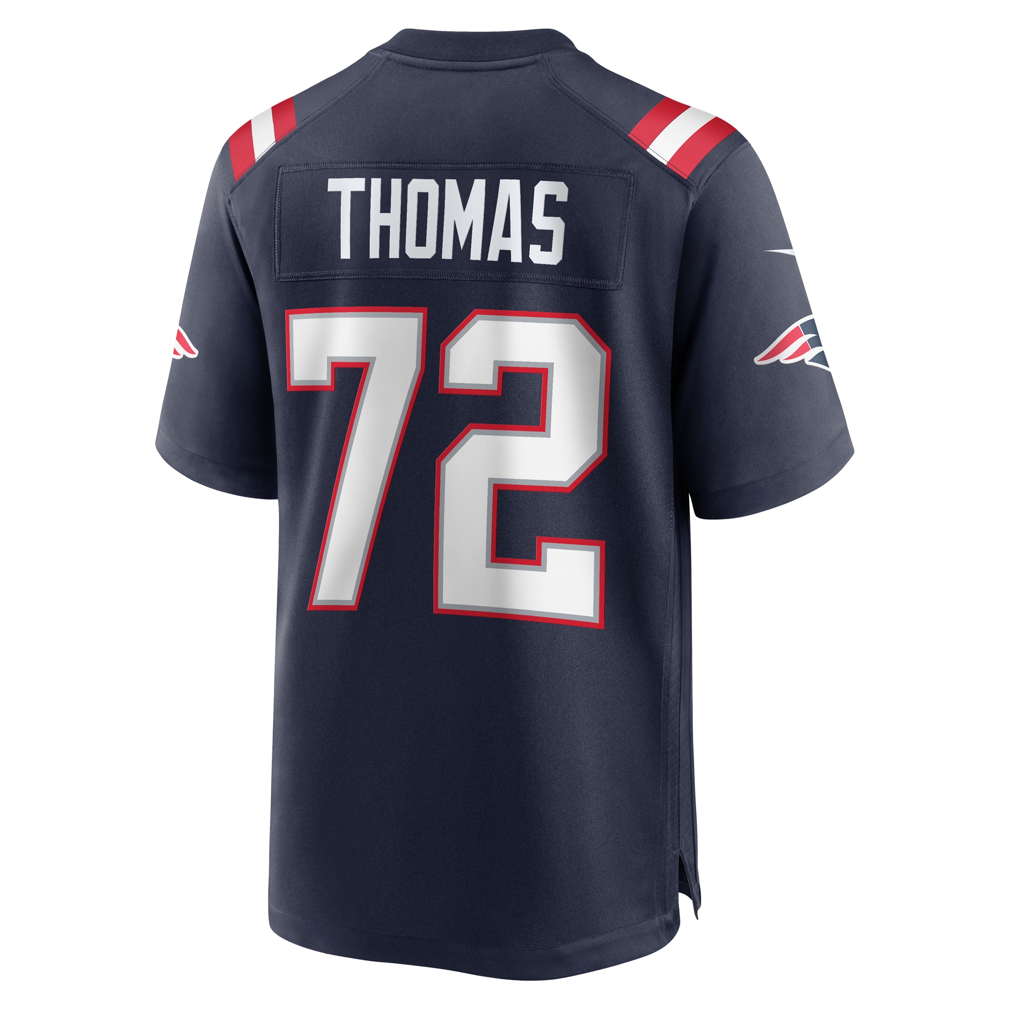 Men's New England Patriots Zach Thomas Navy Game Jersey JS6385 nicesnker - Image 3