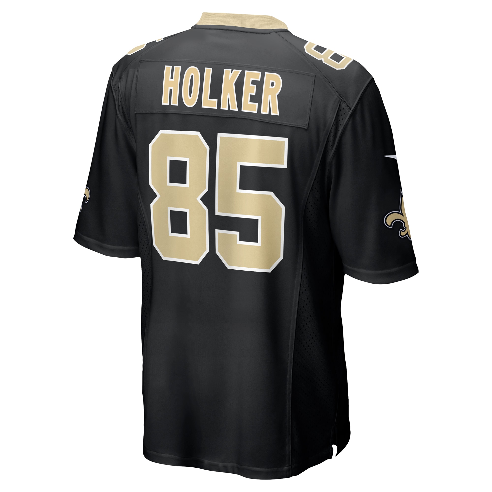 Men's New Orleans Saints Dallin Holker Black Game Jersey JS8535 nicesnker - Image 3