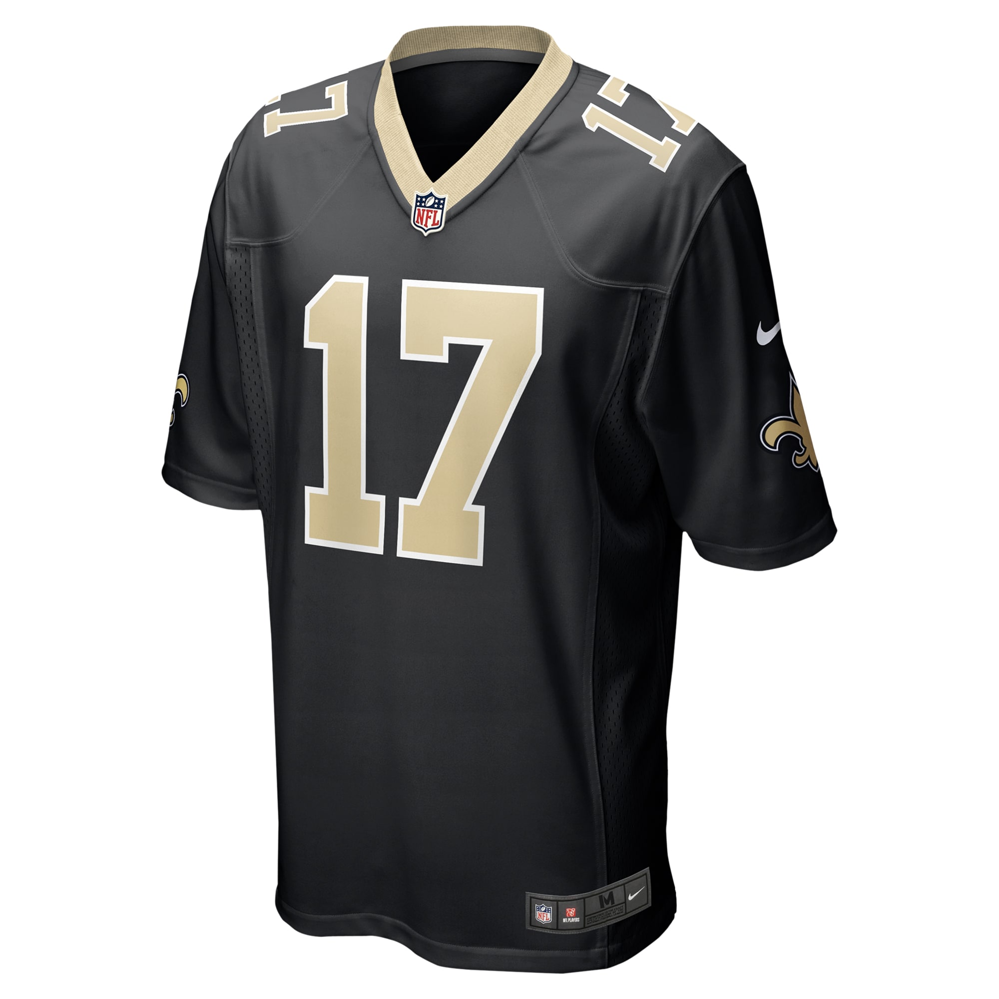 Men's New Orleans Saints Dante Pettis Black Game Jersey JS5414 nicesnker - Image 2