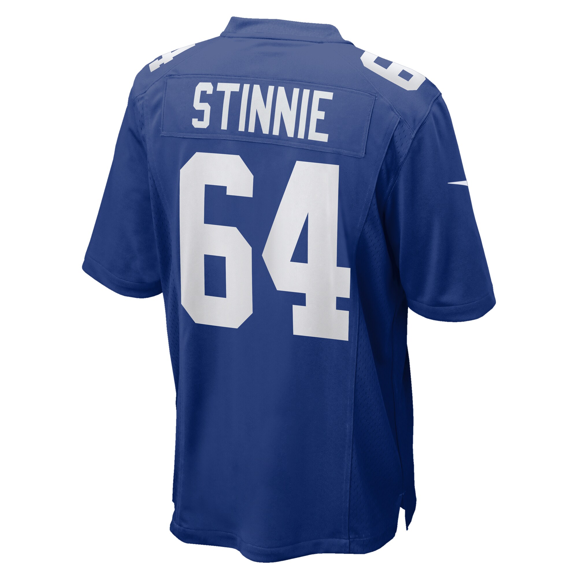 Men's New York Giants Aaron Stinnie Royal Team Game Jersey JS7535 nicesnker - Image 3