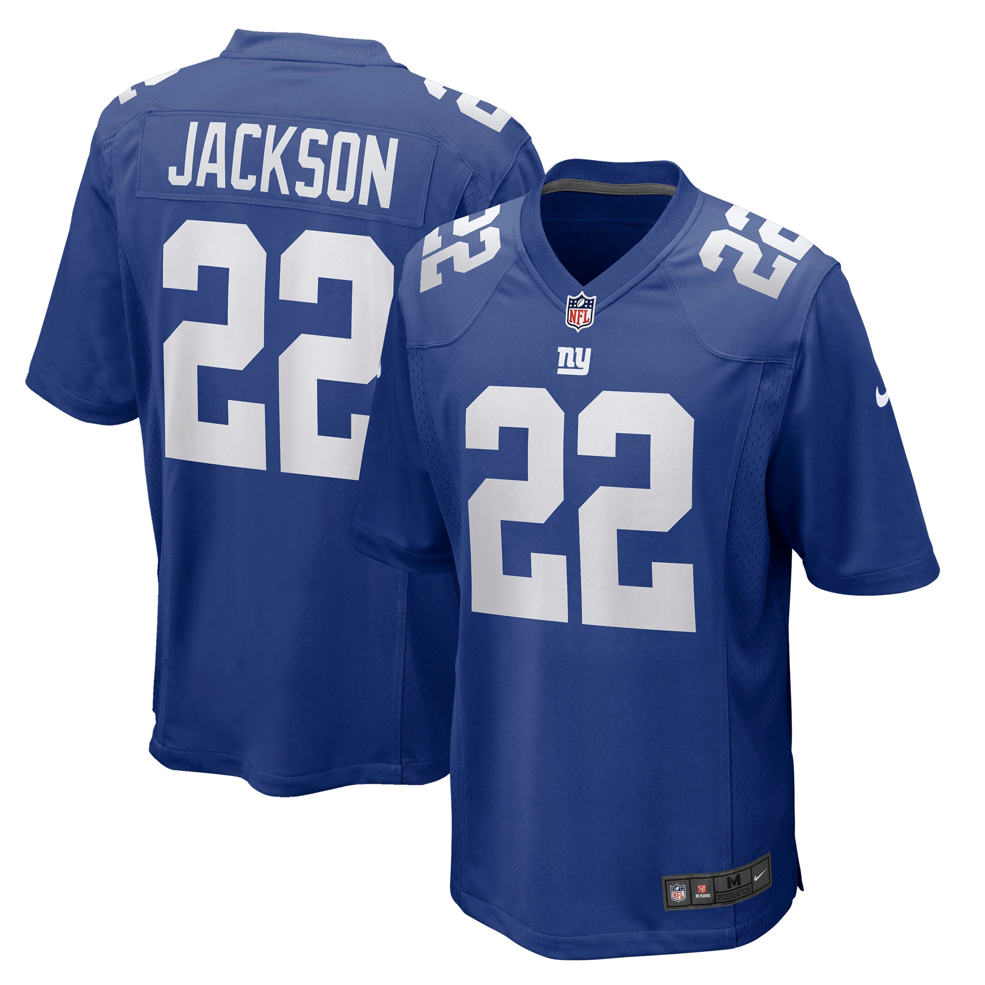 Men's New York Giants Adoree' Jackson Royal Game Player Jersey JS1179 nicesnker