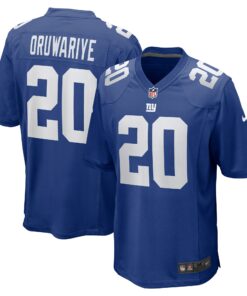 Men's New York Giants Amani Oruwariye Royal Game Jersey JS3862 nicesnker