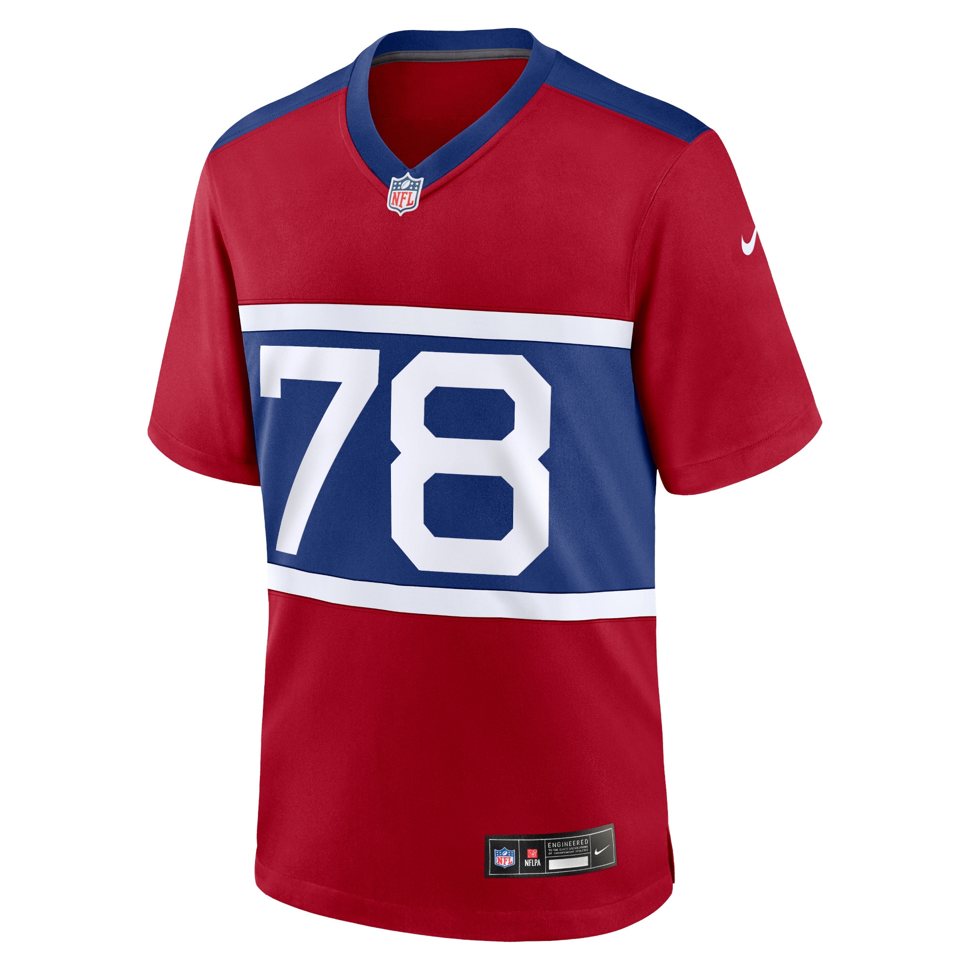 Men's New York Giants Andrew Thomas Century Red Alternate Player Game Jersey JS3023 nicesnker - Image 2