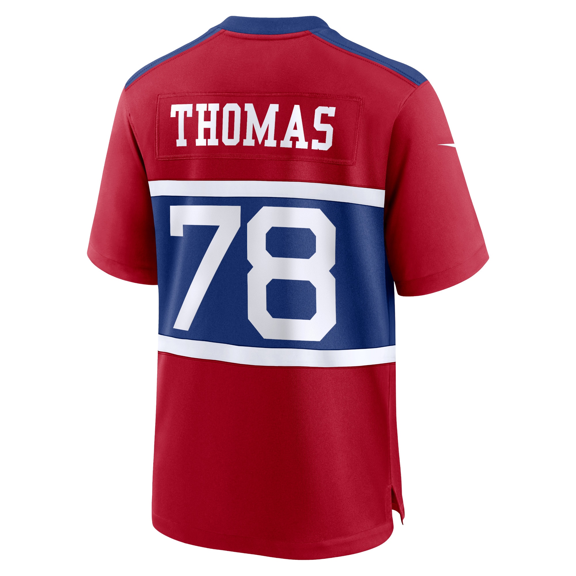Men's New York Giants Andrew Thomas Century Red Alternate Player Game Jersey JS3023 nicesnker - Image 3