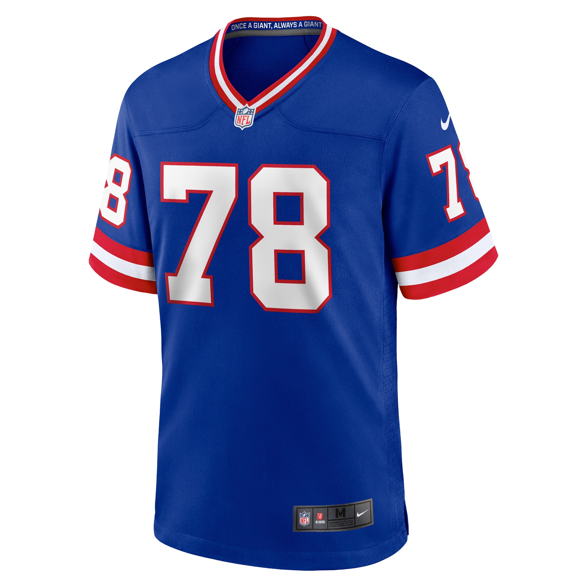 Men's New York Giants Andrew Thomas Royal Classic Player Game Jersey JS4879 nicesnker - Image 2