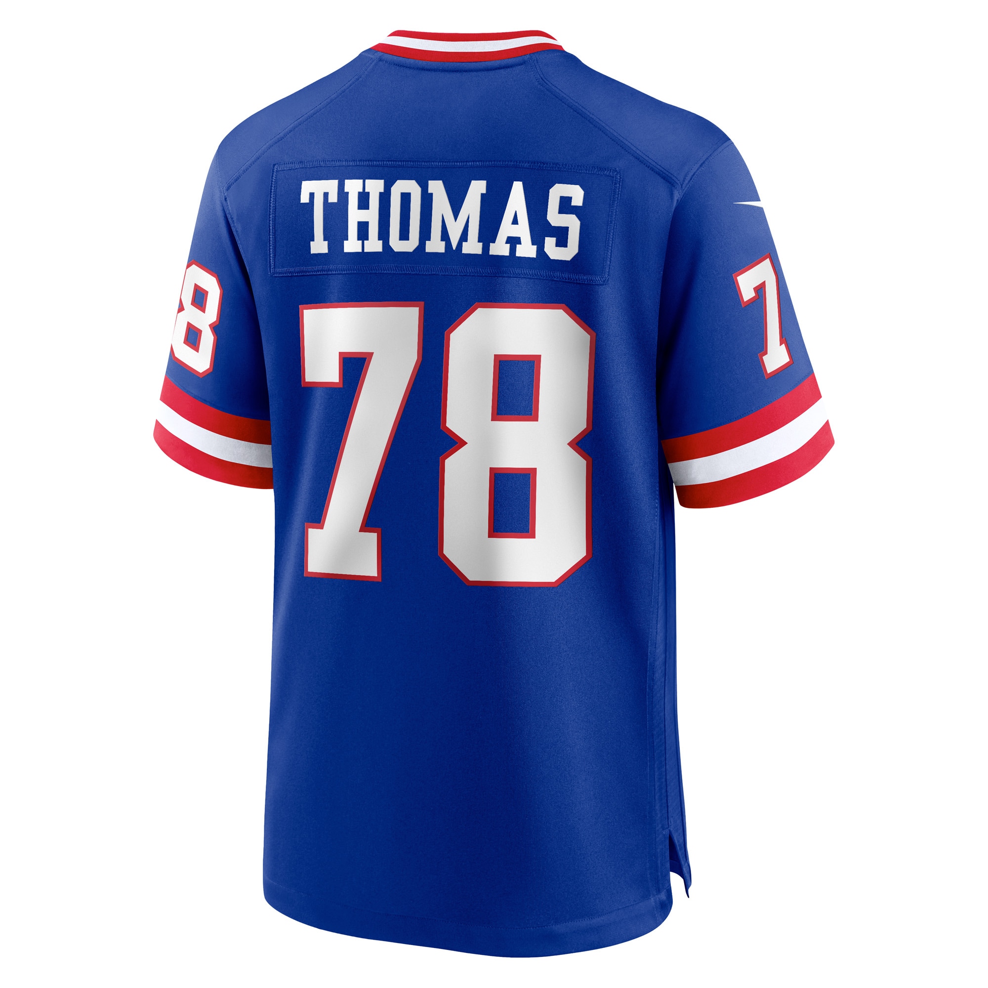 Men's New York Giants Andrew Thomas Royal Classic Player Game Jersey JS4879 nicesnker - Image 3