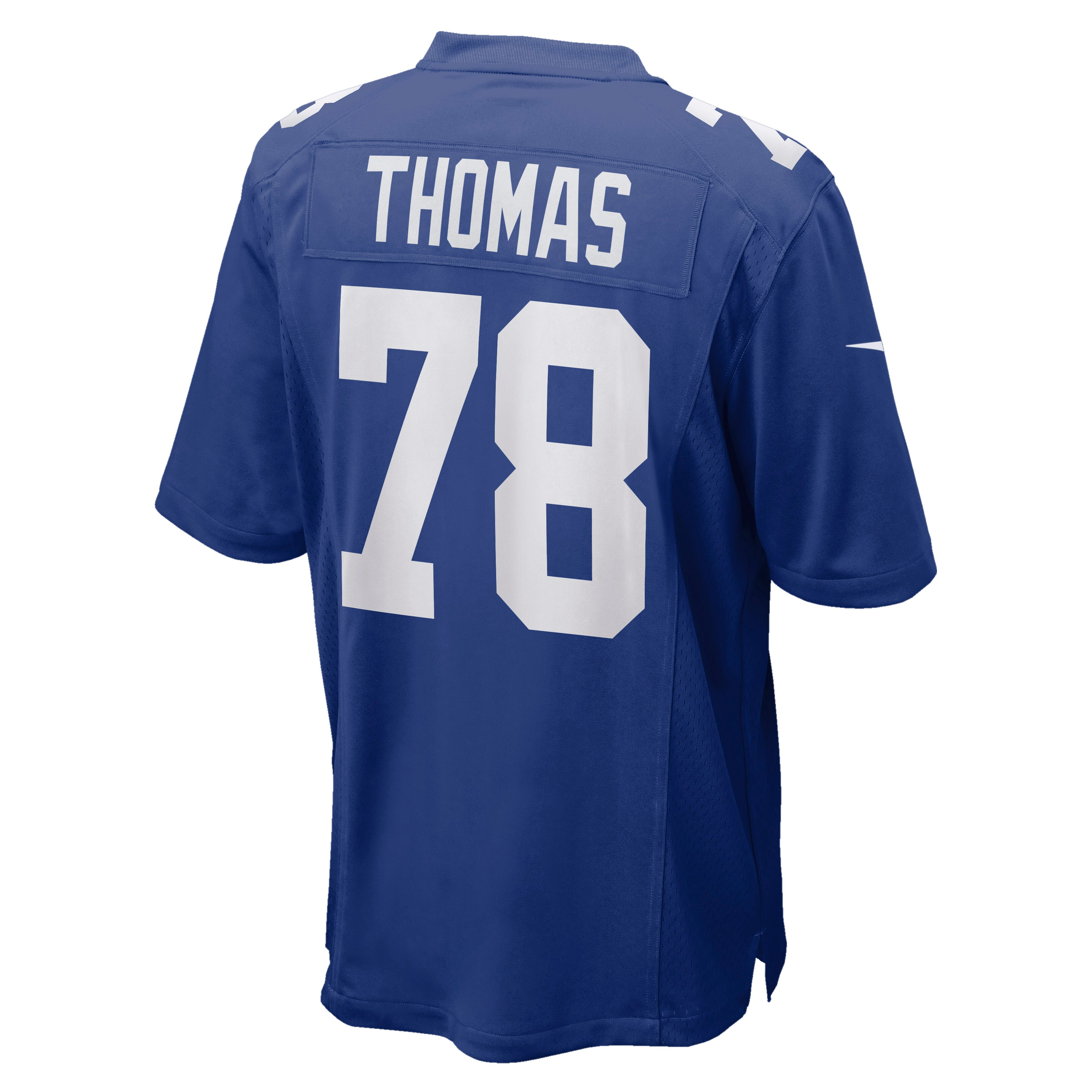 Men's New York Giants Andrew Thomas Royal Player Game Jersey JS9142 nicesnker - Image 3