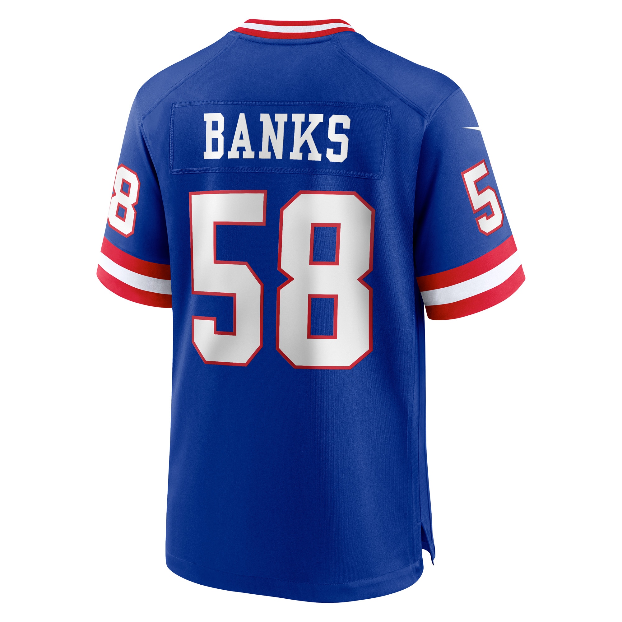Men's New York Giants Carl Banks Royal Classic Retired Player Game Jersey JS4036 nicesnker - Image 3