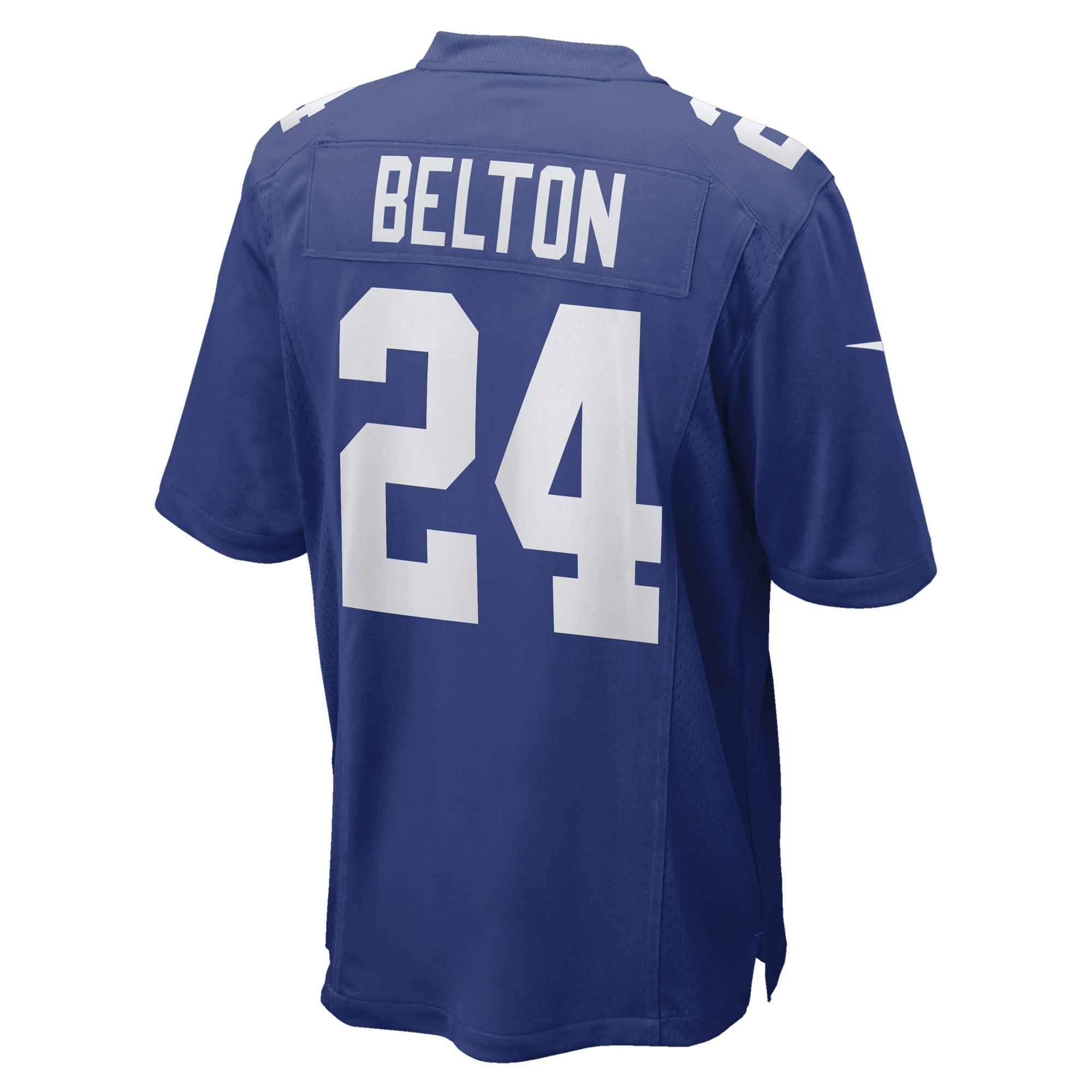 Men's New York Giants Dane Belton Royal Game Player Jersey JS4672 nicesnker - Image 3