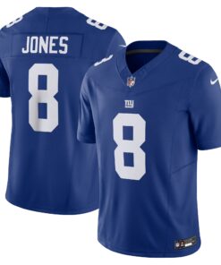 Men's New York Giants Daniel Jones Royal Vapor F.U.S.E. Limited Jersey JS7293 nicesnker