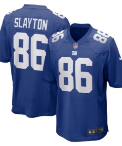 Men's New York Giants Darius Slayton Royal Game Jersey JS5110 nicesnker