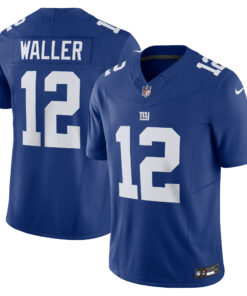 Men's New York Giants Darren Waller Royal Vapor F.U.S.E. Limited Jersey JS8084 nicesnker