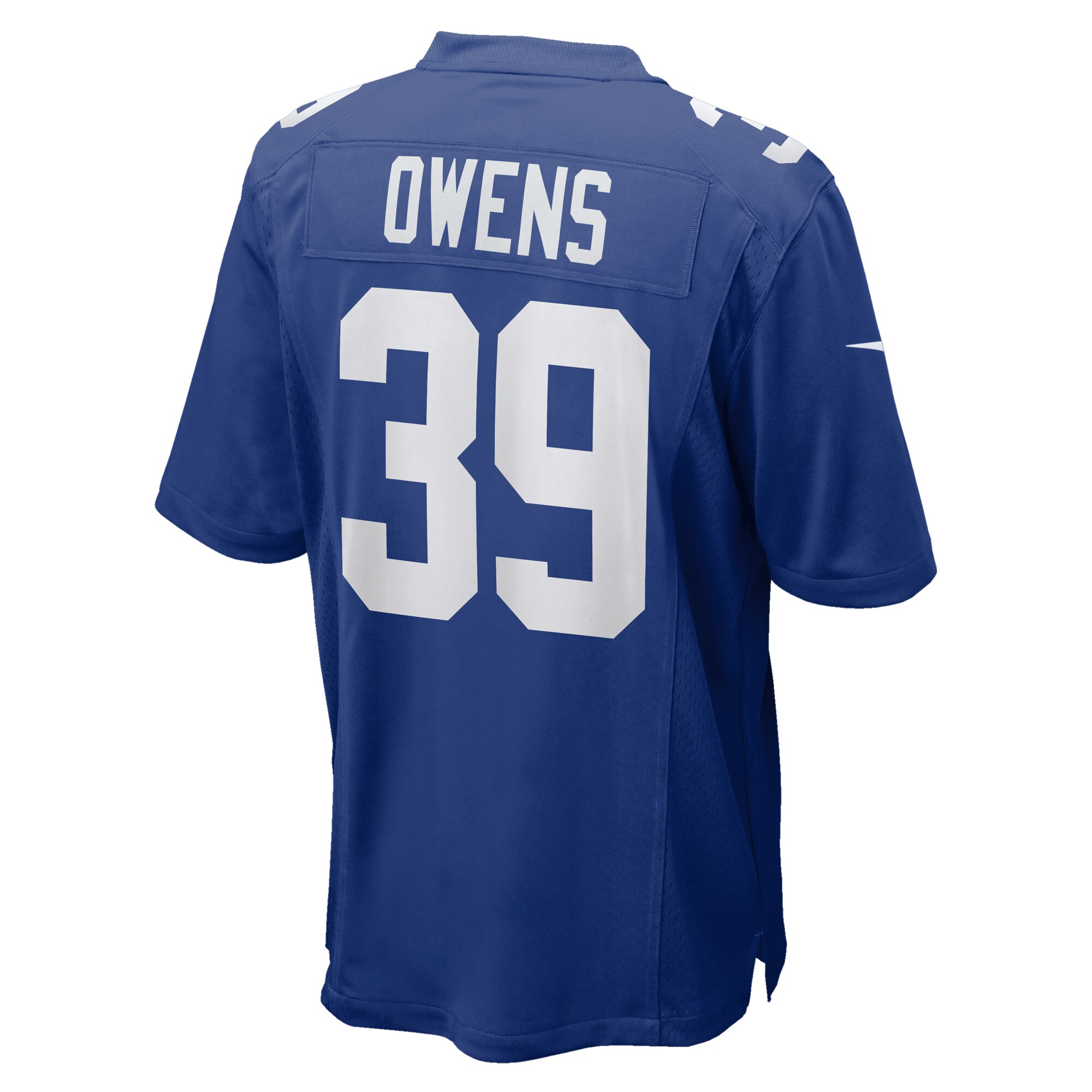 Men's New York Giants Gervarrius Owens Royal Team Game Jersey JS8683 nicesnker - Image 3
