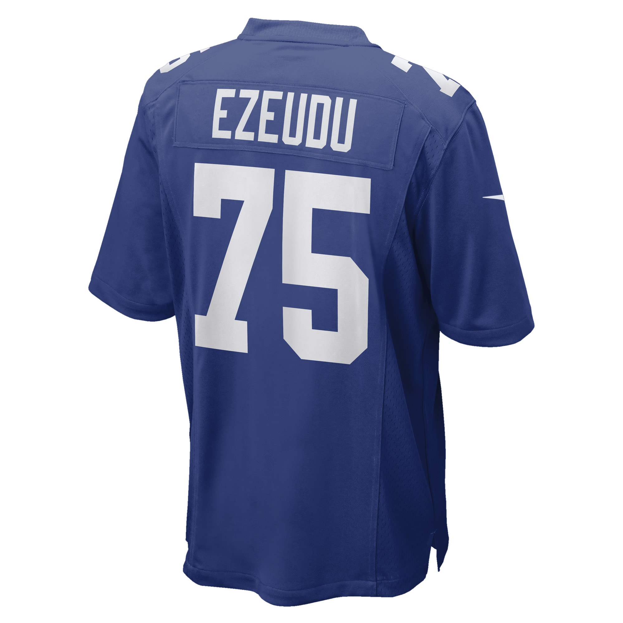 Men's New York Giants Joshua Ezeudu Royal Game Player Jersey JS1532 nicesnker - Image 3