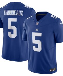Men's New York Giants Kayvon Thibodeaux Royal Vapor F.U.S.E. Limited Jersey JS2328 nicesnker