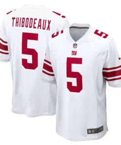 Men's New York Giants Kayvon Thibodeaux White Player Game Jersey JS9749 nicesnker