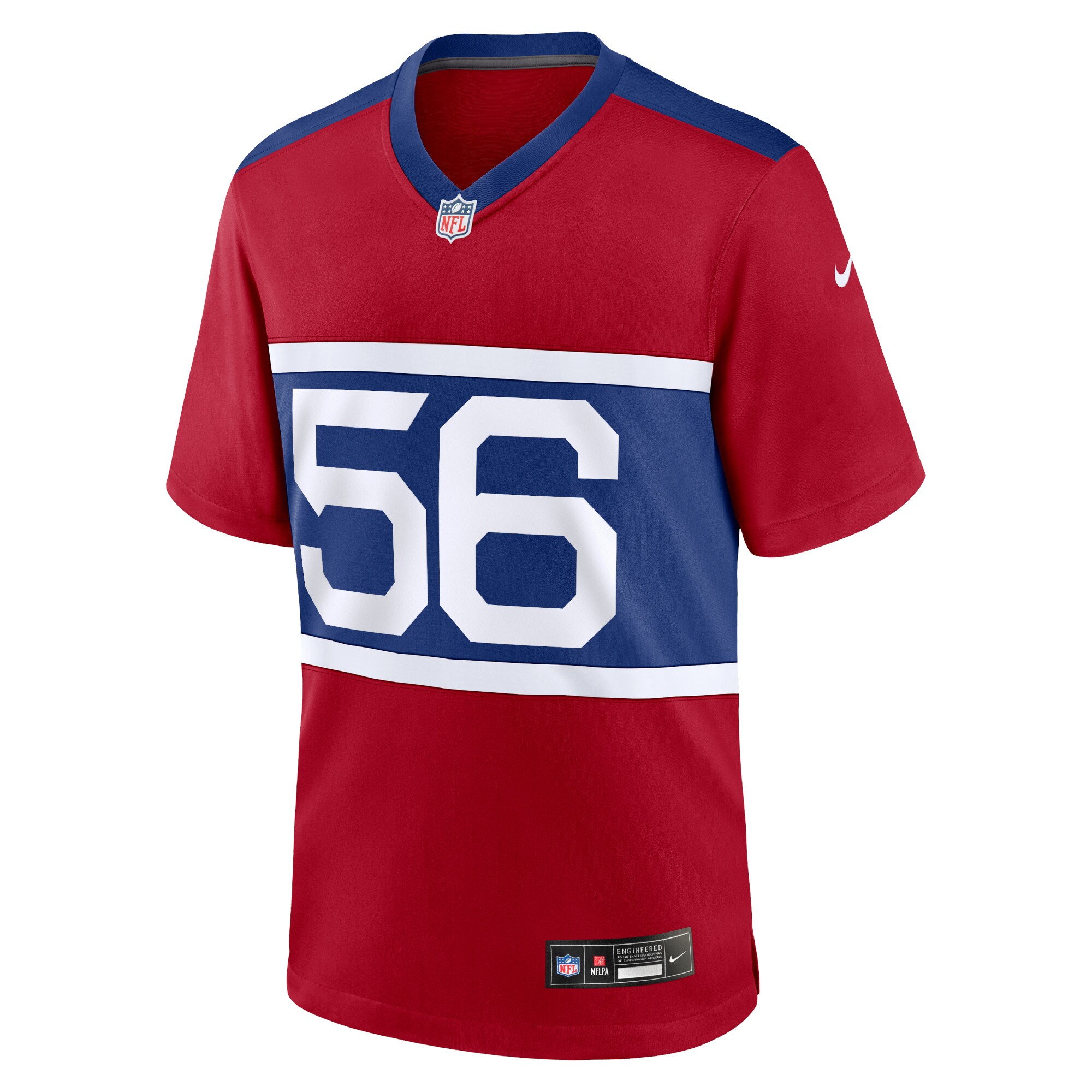 Men's New York Giants Lawrence Taylor Century Red Alternate Retired Player Game Jersey JS3224 nicesnker - Image 2