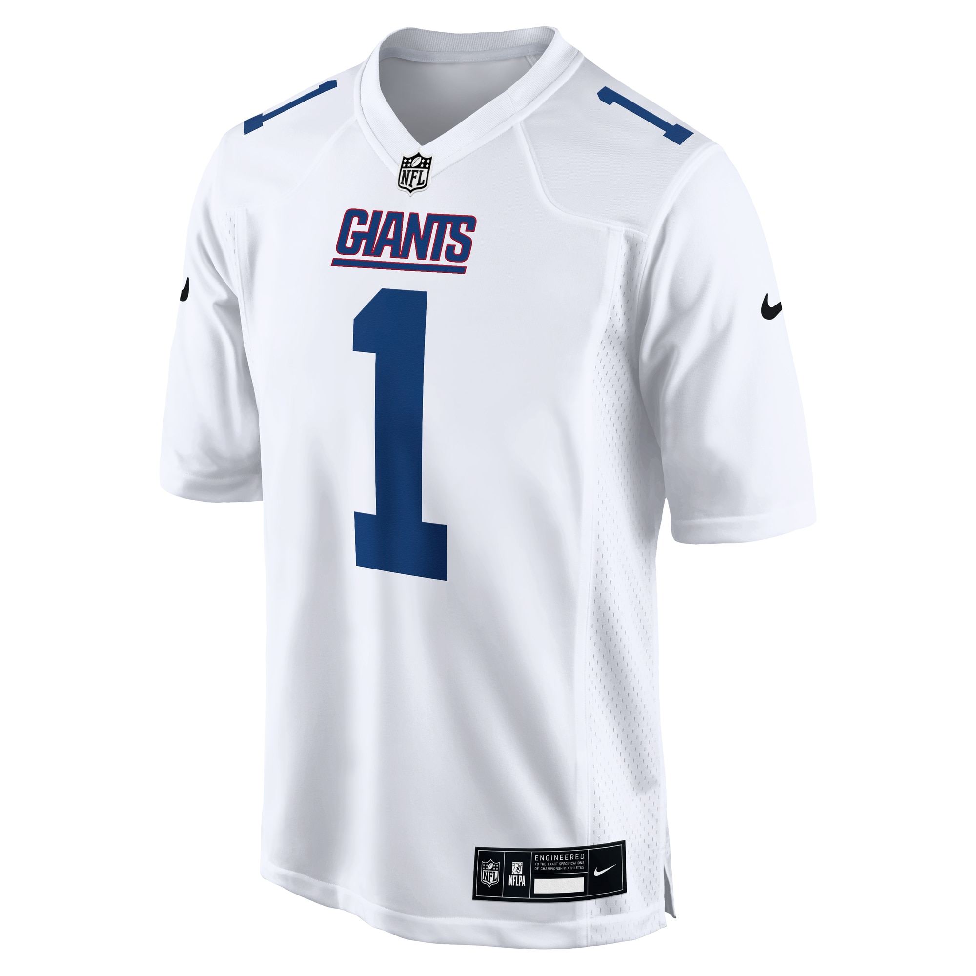 Men's New York Giants Malik Nabers Tundra White Fashion Jersey JS9289 nicesnker - Image 2