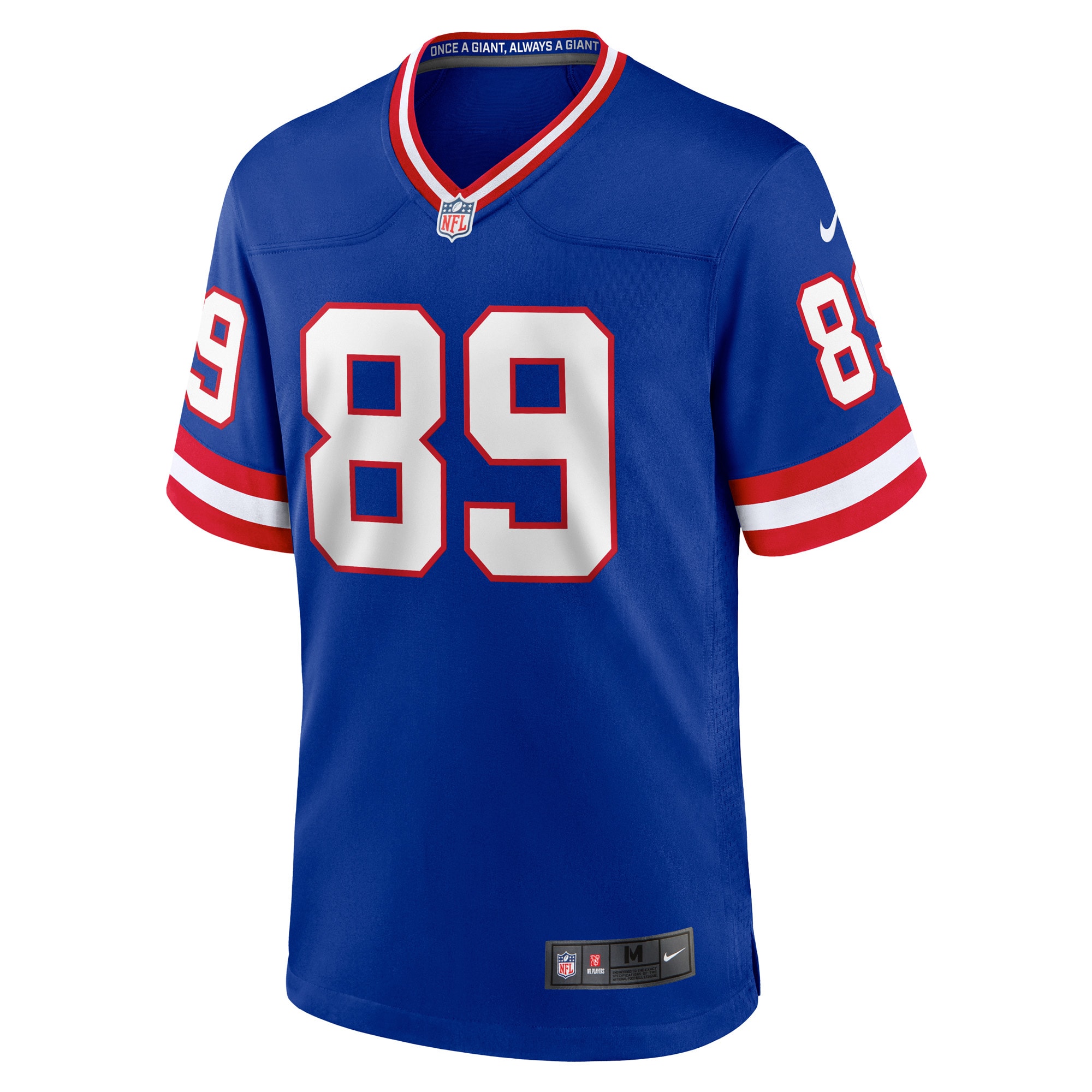 Men's New York Giants Mark Bavaro Royal Classic Retired Player Game Jersey JS3276 nicesnker - Image 2