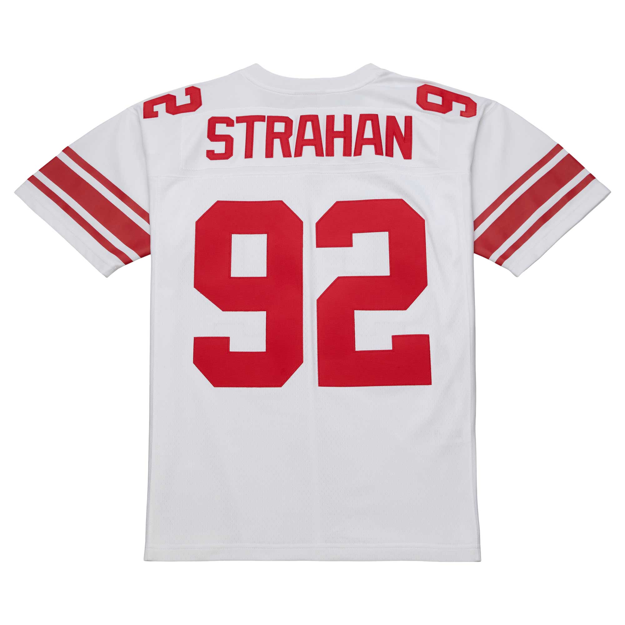 Men's New York Giants Michael Strahan Mitchell & Ness White Legacy Jersey JS5377 nicesnker - Image 3