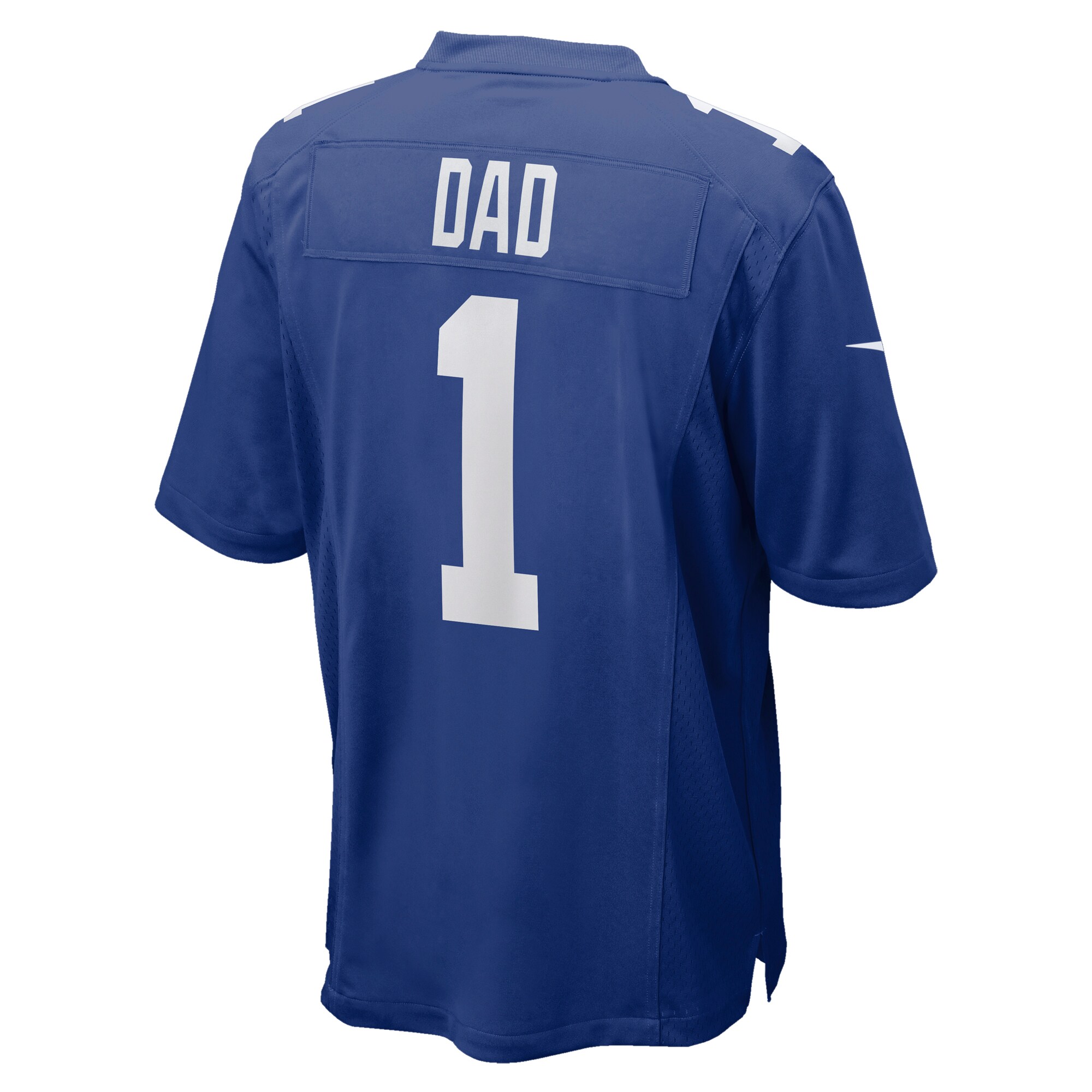 Men's New York Giants Number 1 Dad Royal Game Jersey JS7352 nicesnker - Image 3