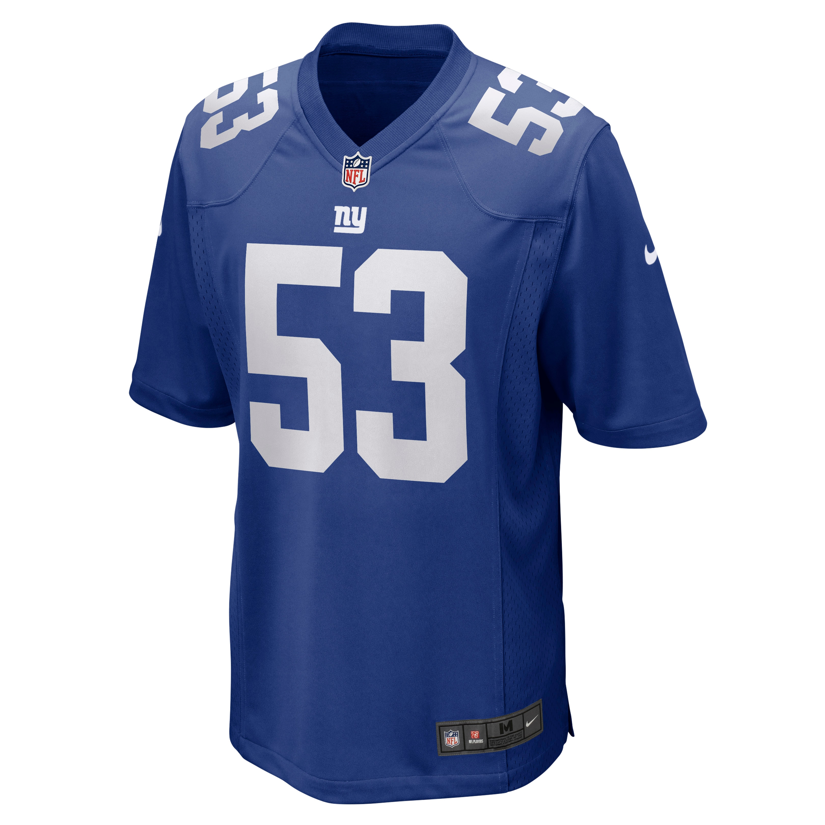 Men's New York Giants Oshane Ximines Royal Game Jersey JS7006 nicesnker - Image 2