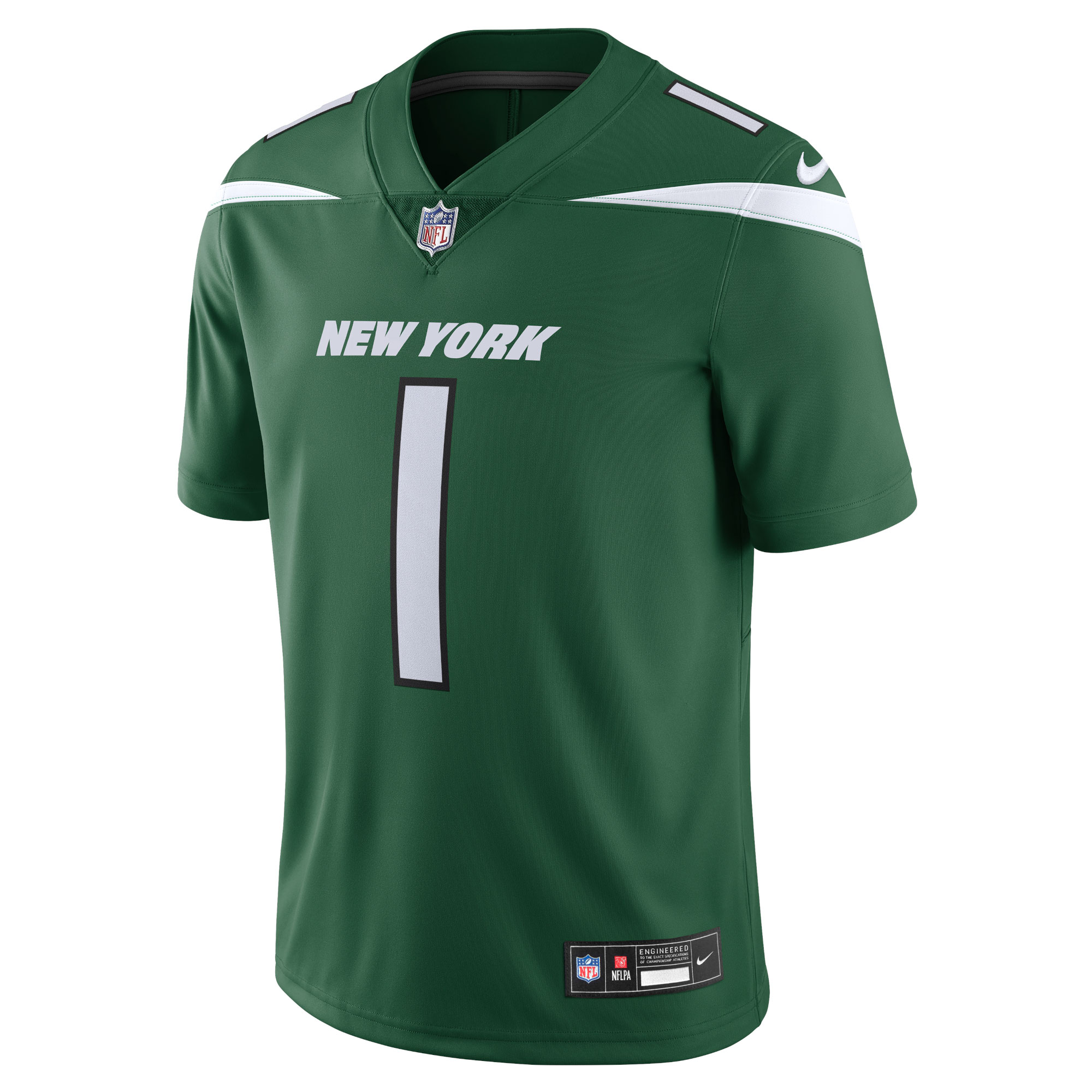 Men's New York Jets Ahmad Sauce Gardner Gotham Green Vapor Untouchable Limited Jersey JS6001 nicesnker - Image 2