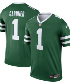 Men's New York Jets Ahmad Sauce Gardner Legacy Green Legend Player Performance Top JS8841 nicesnker