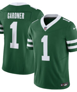 Men's New York Jets Ahmad Sauce Gardner Legacy Green Vapor F.U.S.E. Limited Jersey JS1299 nicesnker