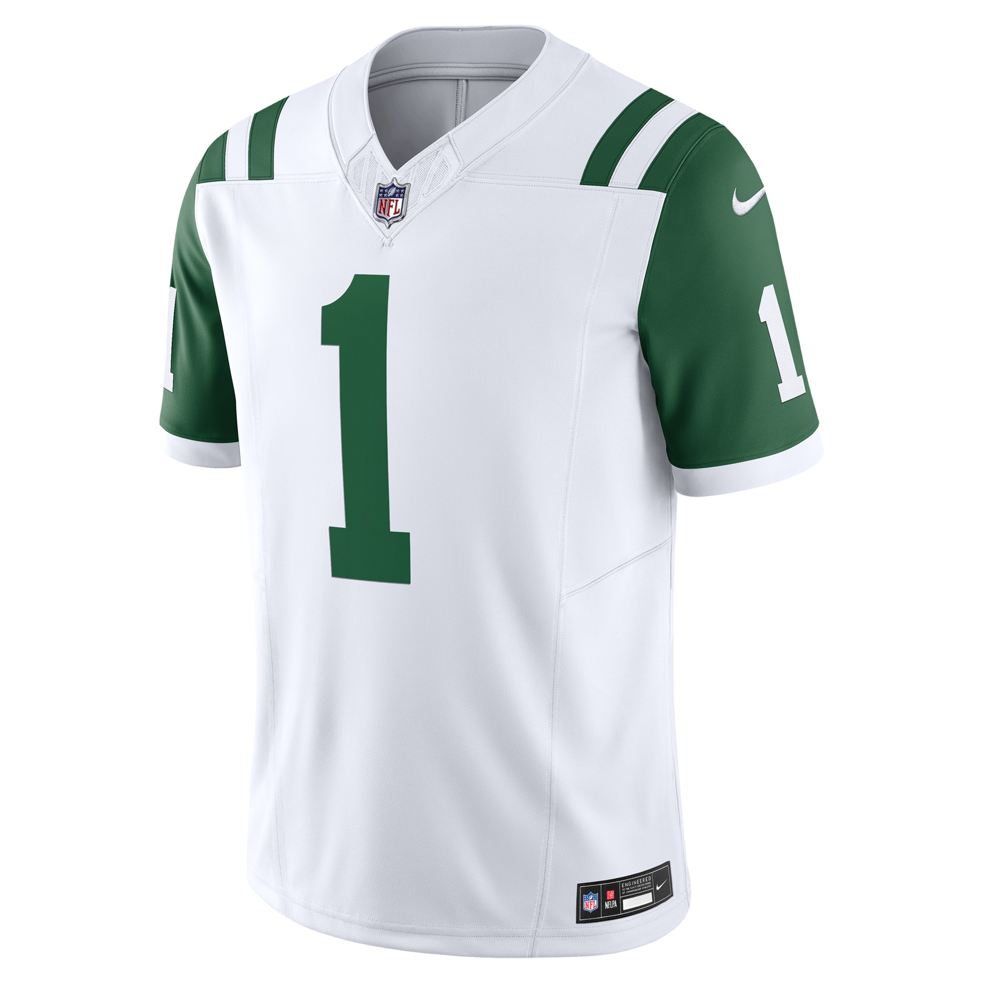 Men's New York Jets Ahmad Sauce Gardner White Classic Alternate Vapor F.U.S.E. Limited Jersey JS1360 nicesnker - Image 2