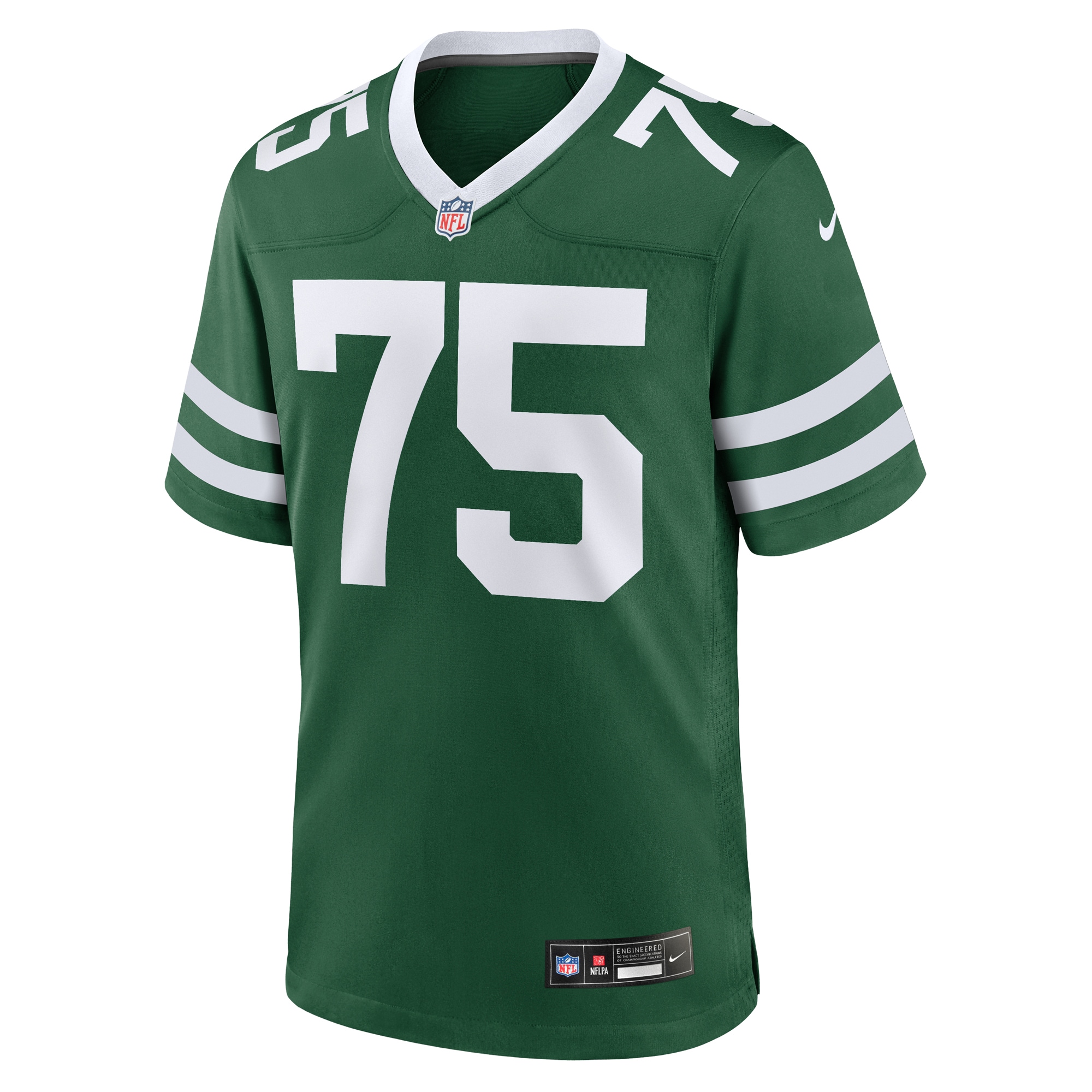 Men's New York Jets Alijah Vera-Tucker Legacy Green Team Game Jersey JS7941 nicesnker - Image 2