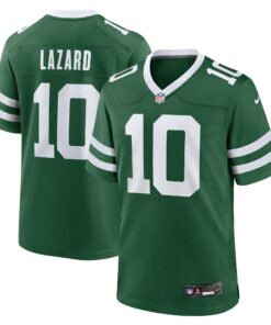 Men's New York Jets Allen Lazard Legacy Green Team Game Jersey JS5781 nicesnker