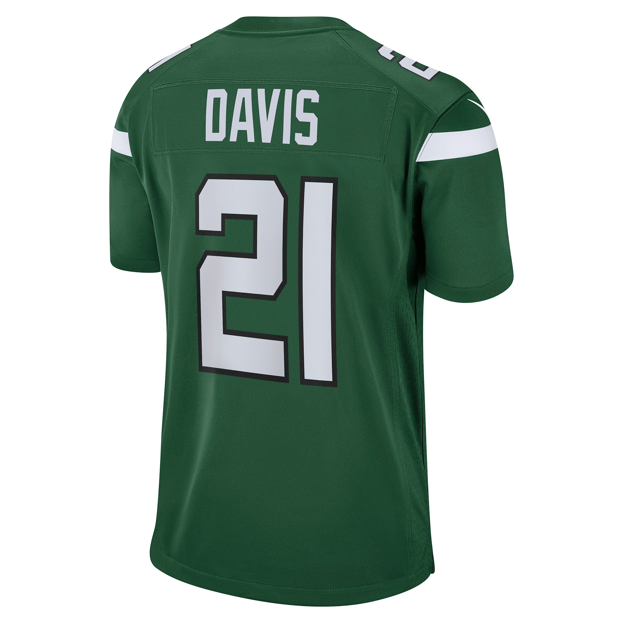 Men's New York Jets Ashtyn Davis Gotham Green Game Player Jersey JS7920 nicesnker - Image 3