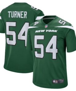 Men's New York Jets Billy Turner Gotham Green Game Jersey JS3491 nicesnker