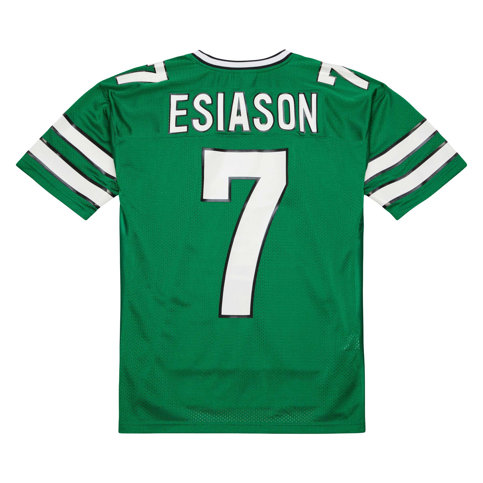 Men's New York Jets Boomer Esiason Mitchell & Ness Kelly Green 1993 Throwback Retired Player Pocket Jersey JS1269 nicesnker - Image 3