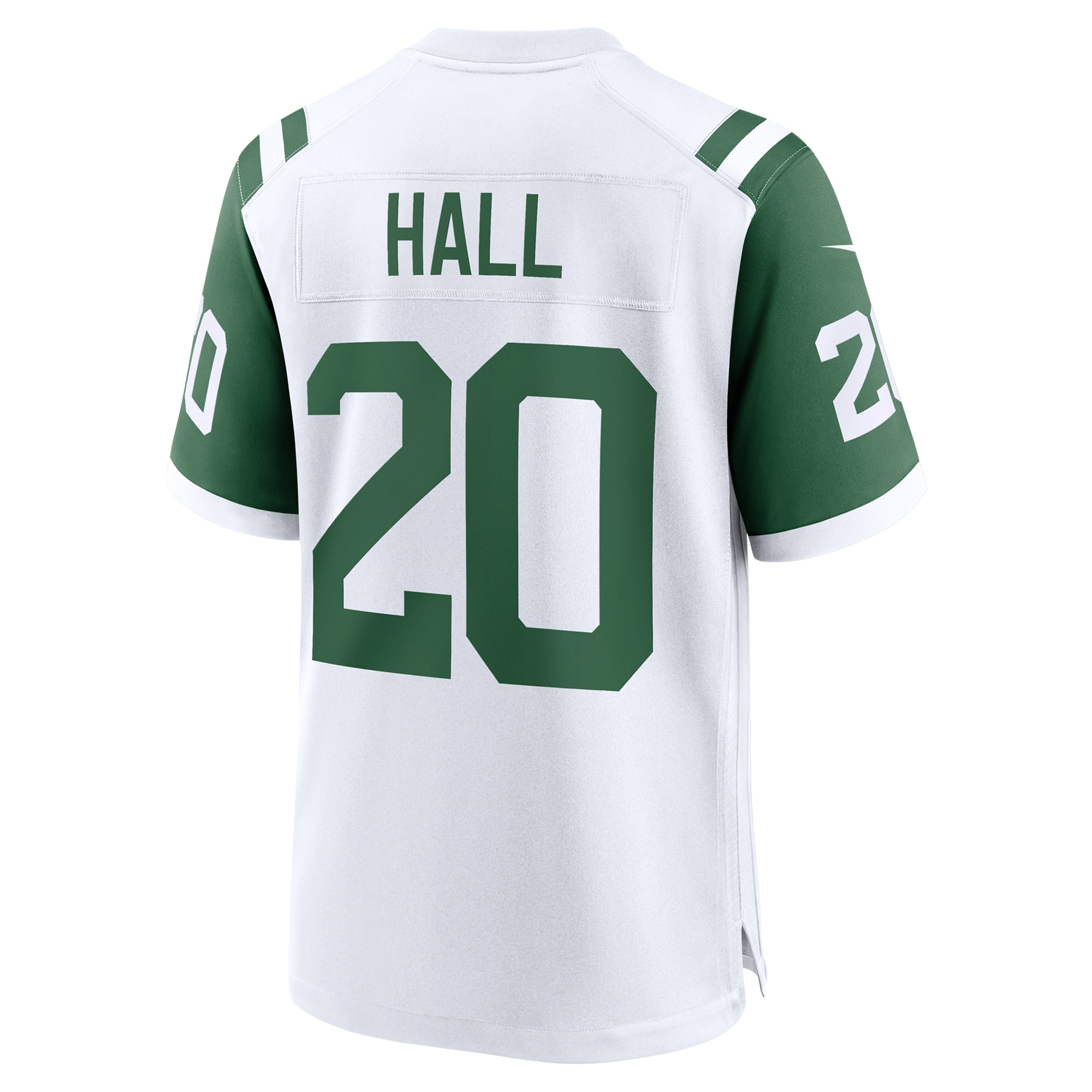Men's New York Jets Breece Hall White Classic Alternate Game Jersey JS3369 nicesnker - Image 3