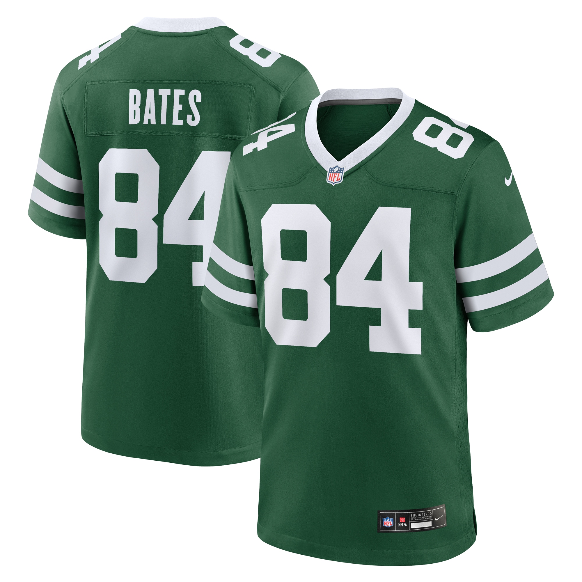Men's New York Jets Brenden Bates Legacy Green Team Game Jersey JS8986 nicesnker